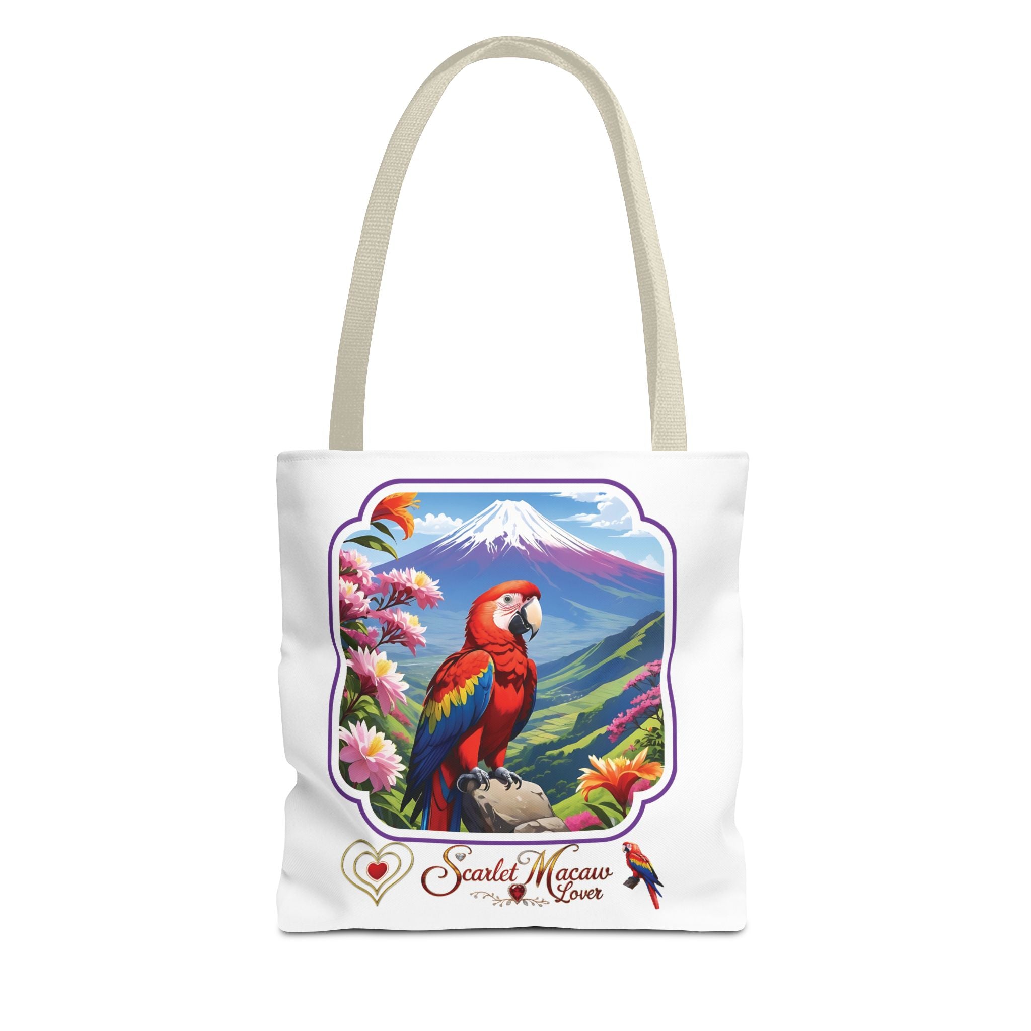 Scarlet Macaw Lover Tote Bag