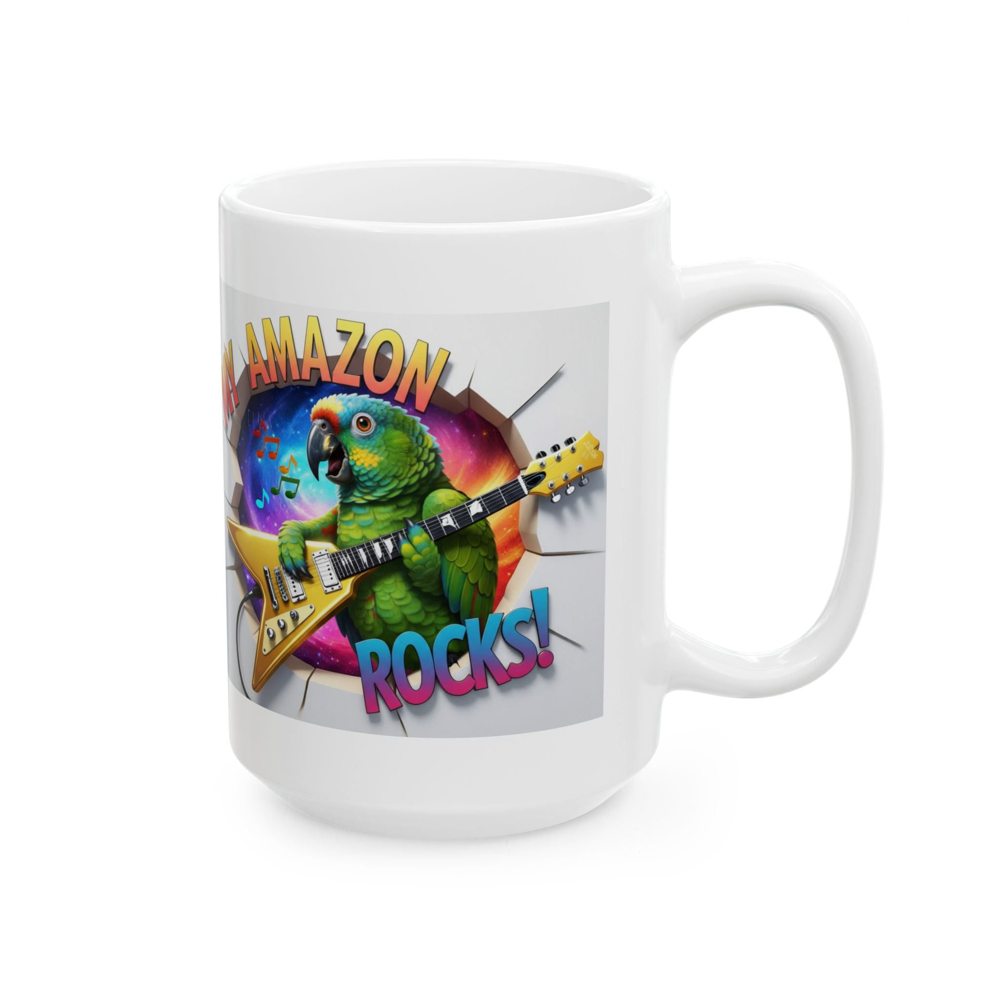 My Amazon Rocks Guitar Mug