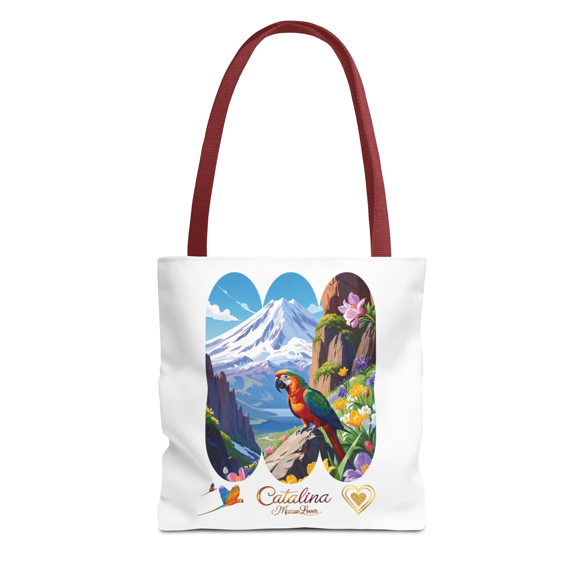 Mountain Catalina Macaw Lover Tote Bag