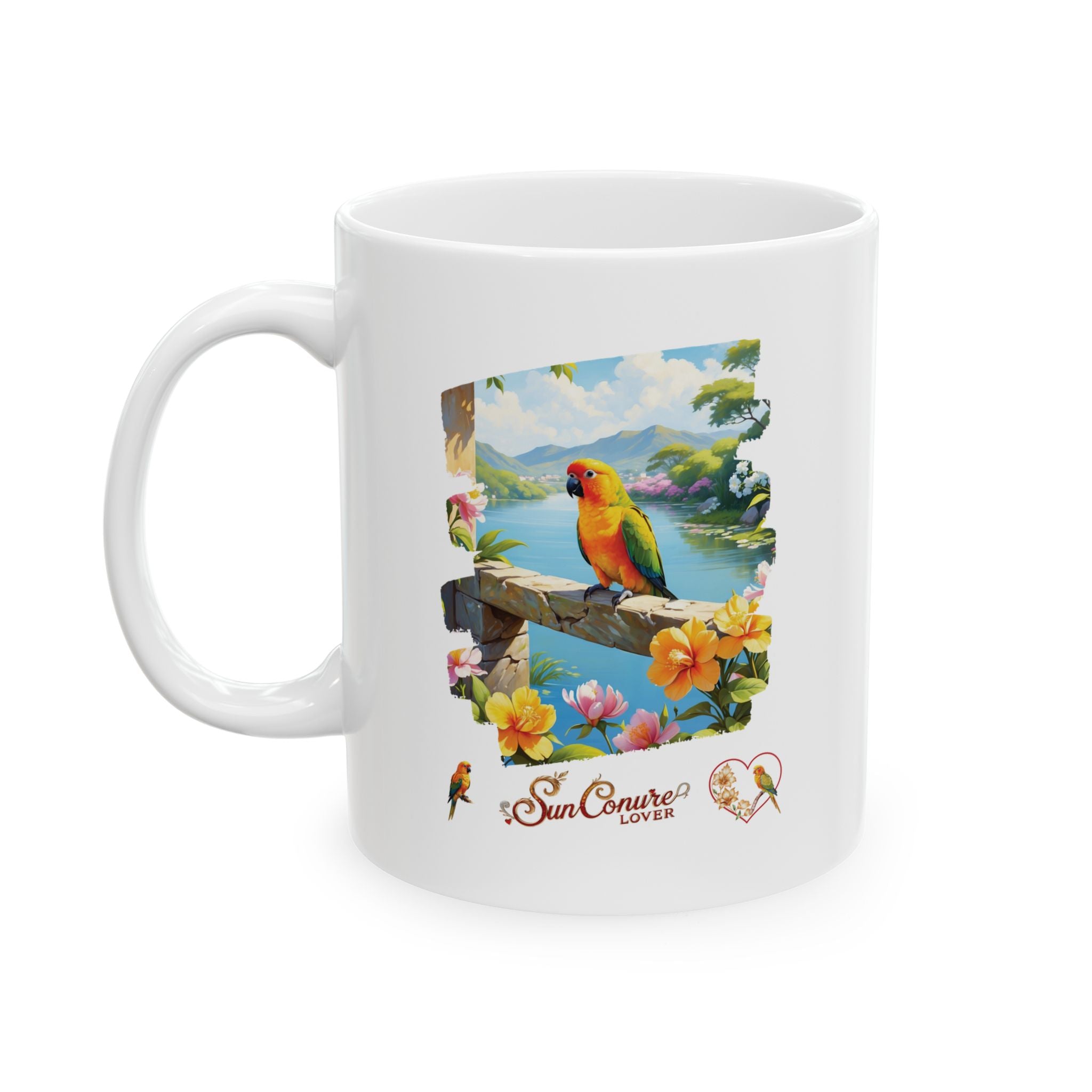Sun Conure Lover Nature Mug