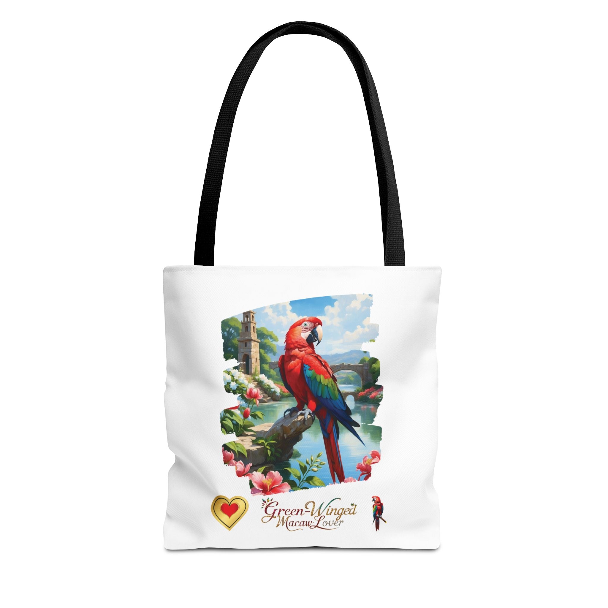 Green Winged Macaw Lover Tote Bag