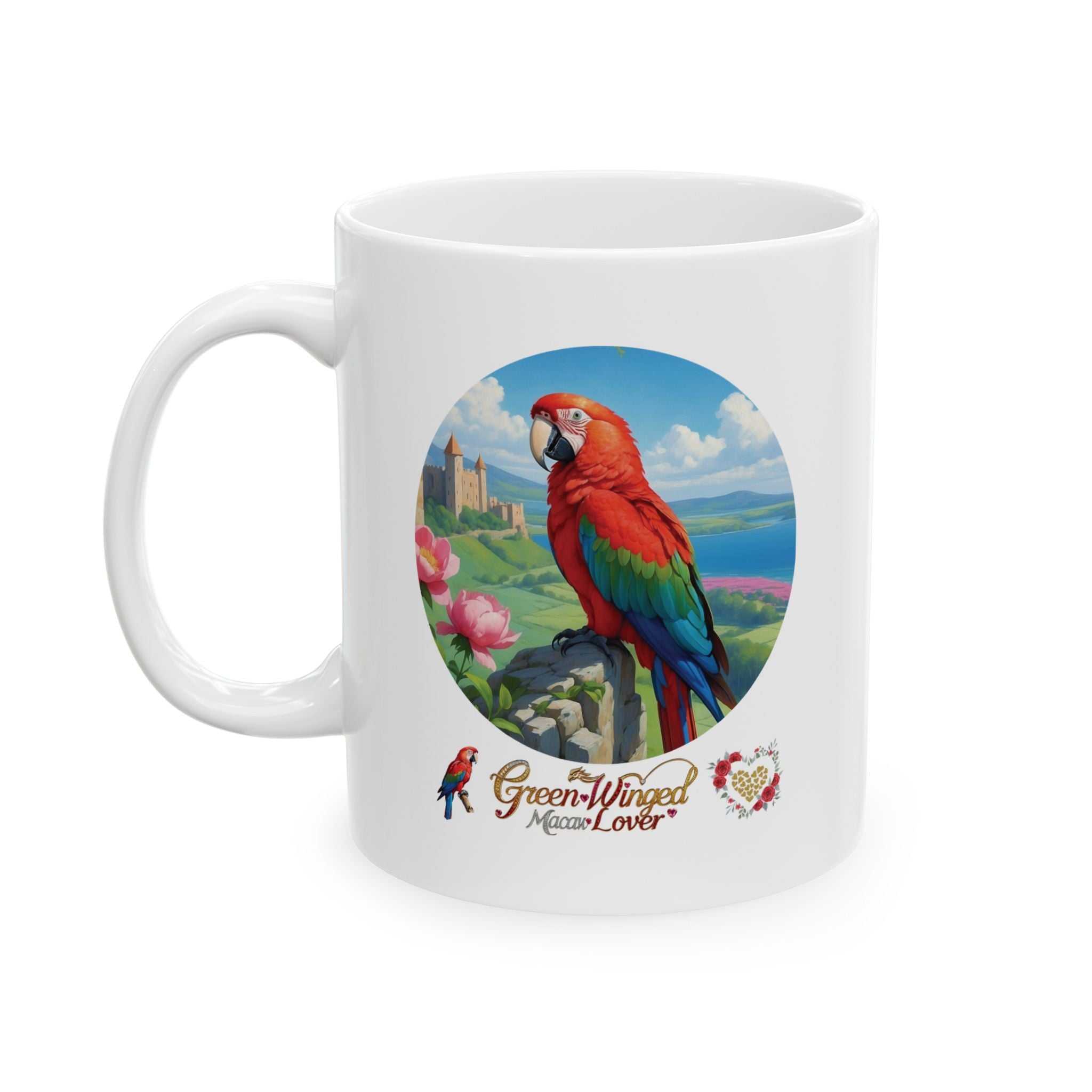 Green-Winged Macaw Lover Mug