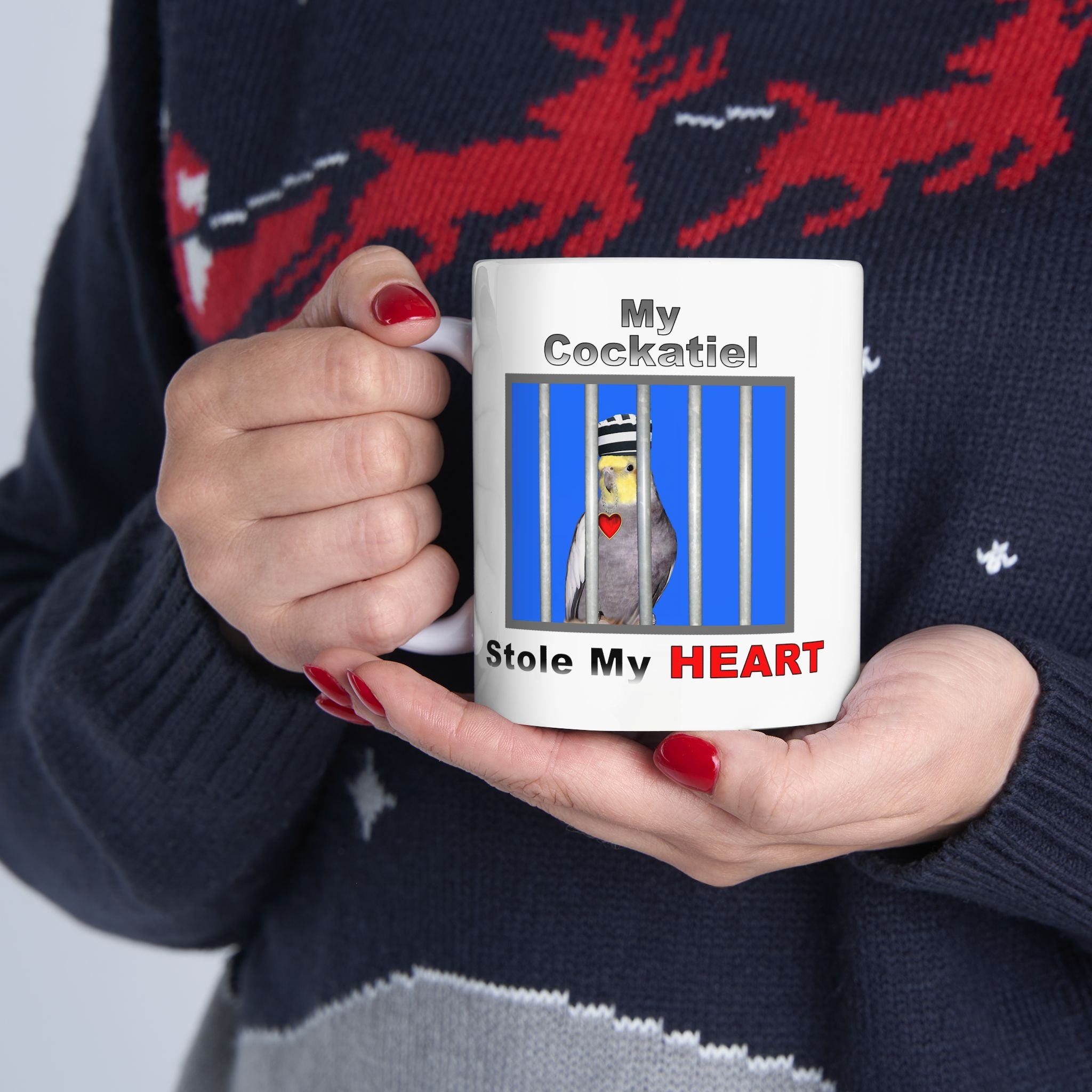 My Cockatiel Stole My Heart Mug
