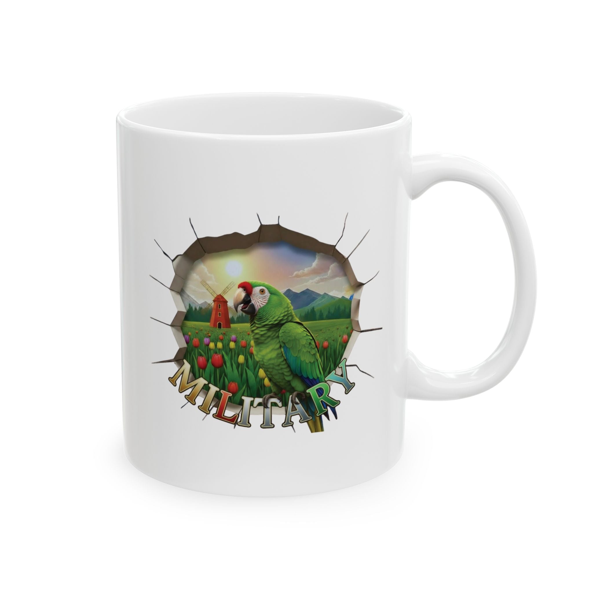 Military Macaw Breakthrough Mug