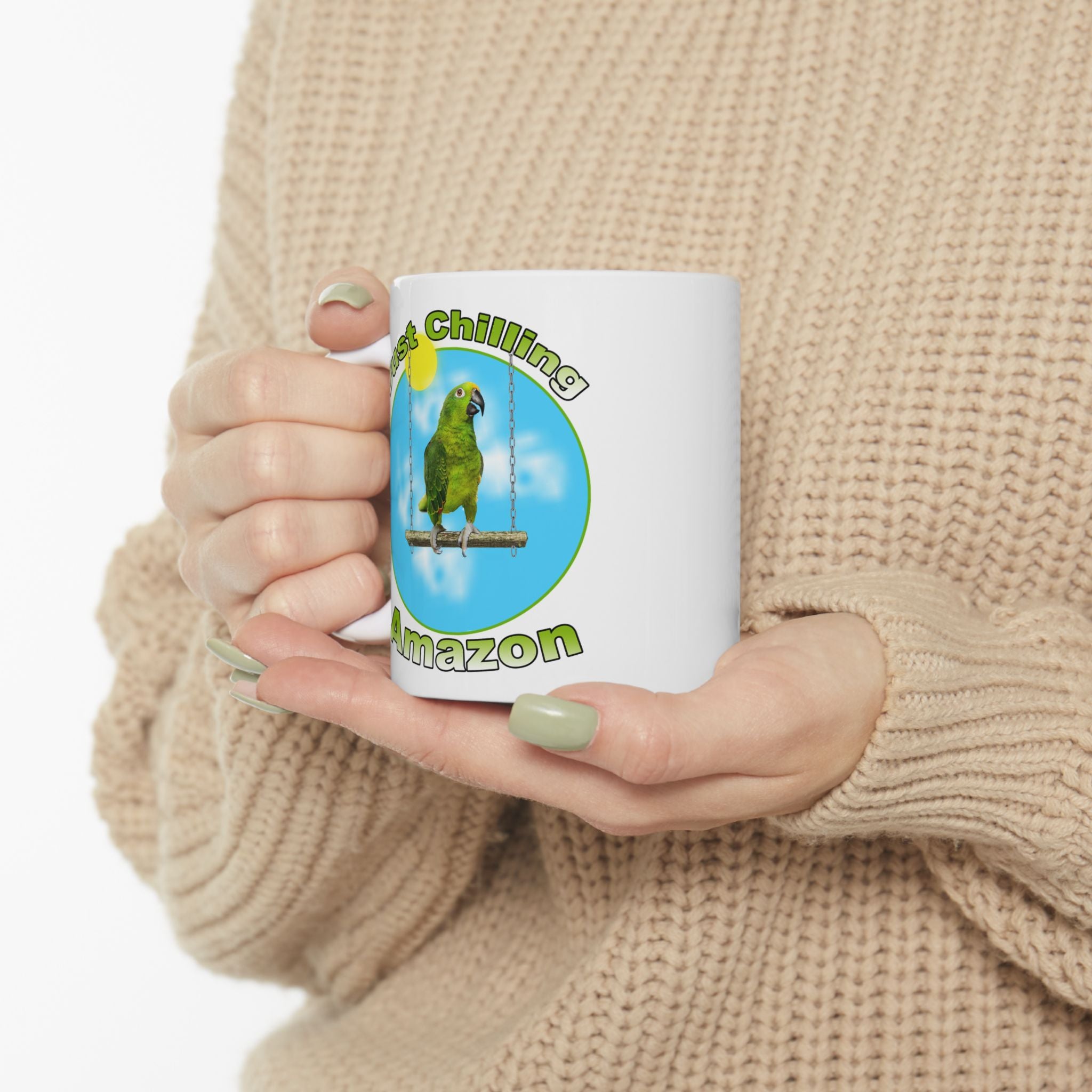 Just Chilling Swing Amazon Mug
