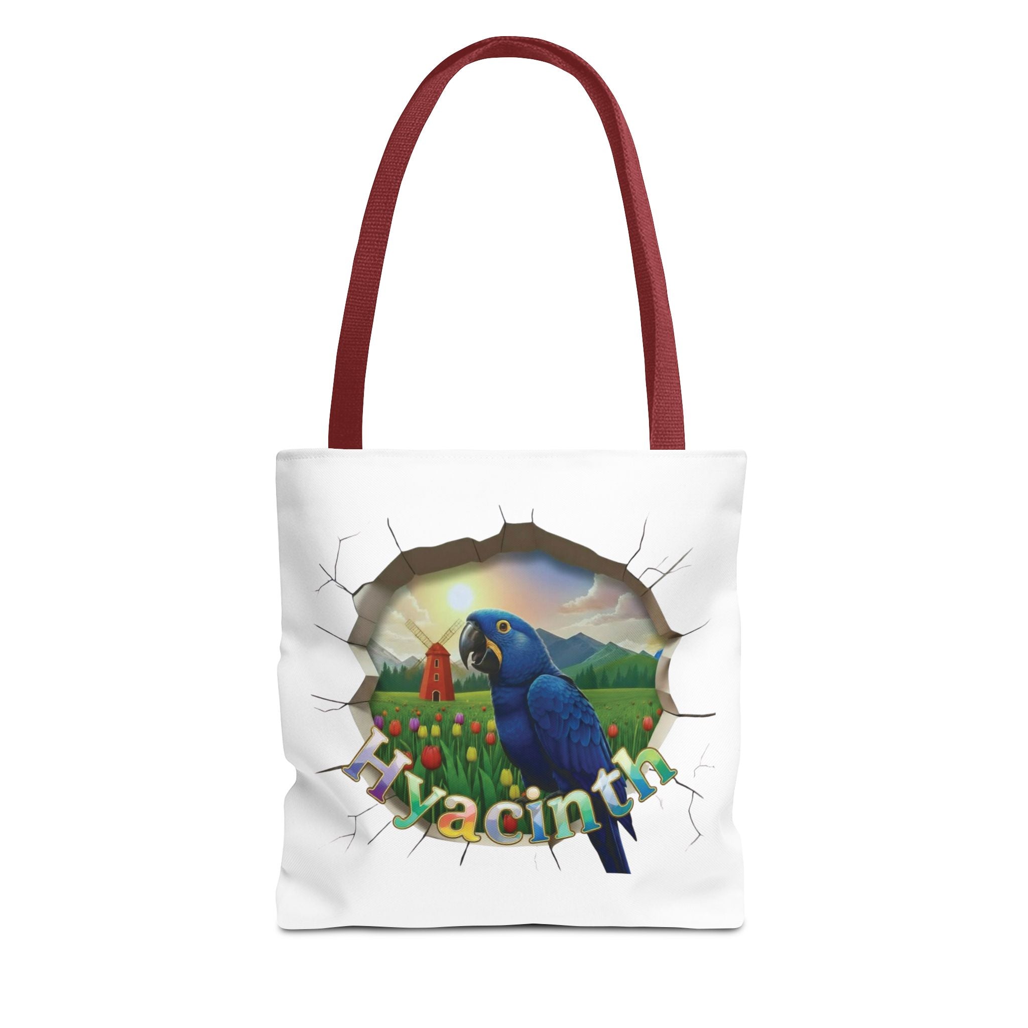 Hyacinth Parrot Art Tote Bag