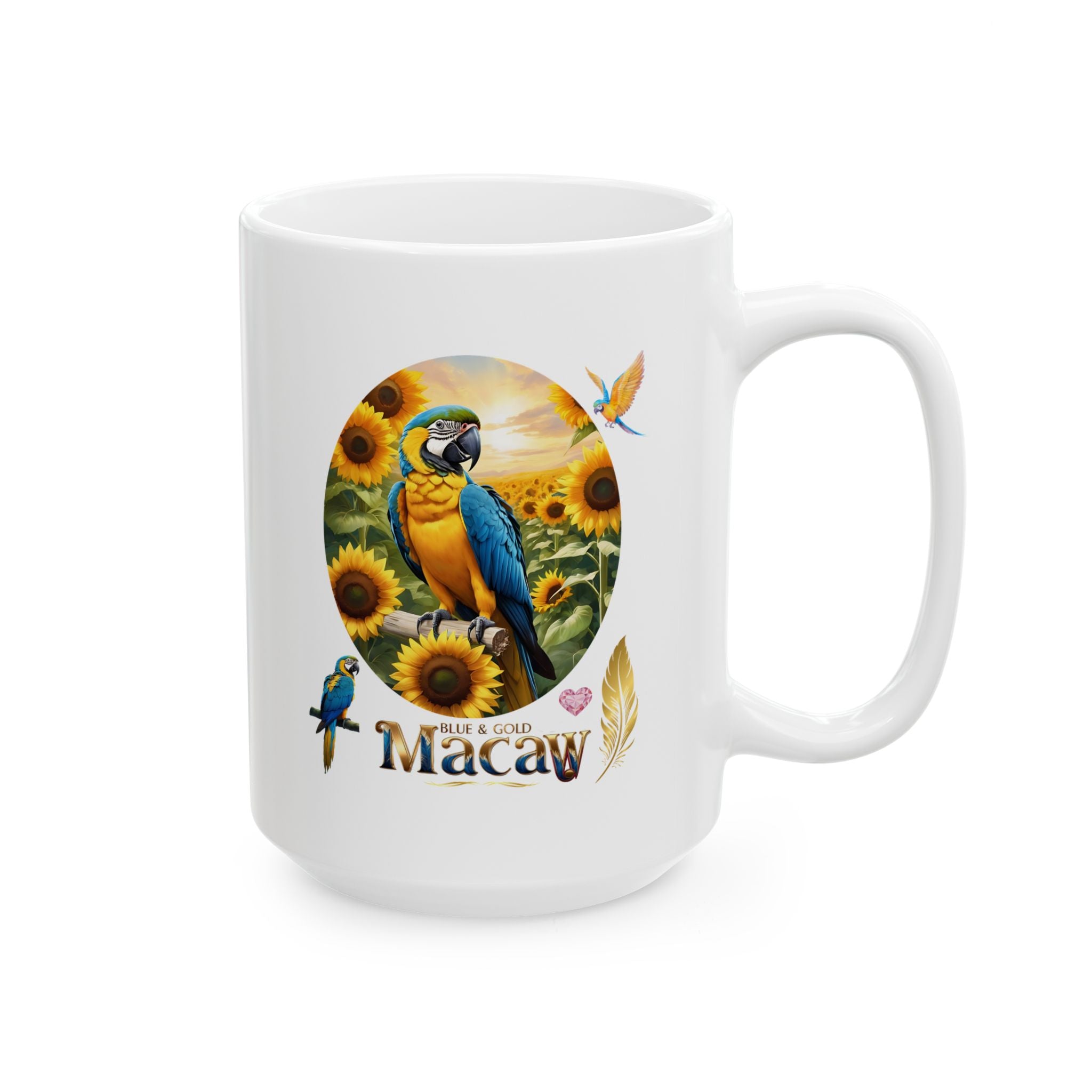 Blue & Gold Macaw Mug