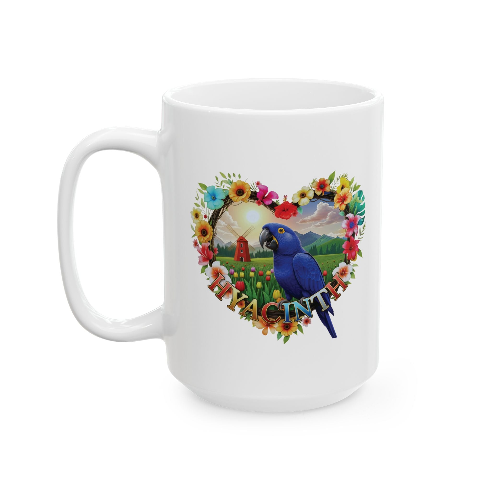 Hyacinth Parrot Coffee Mug