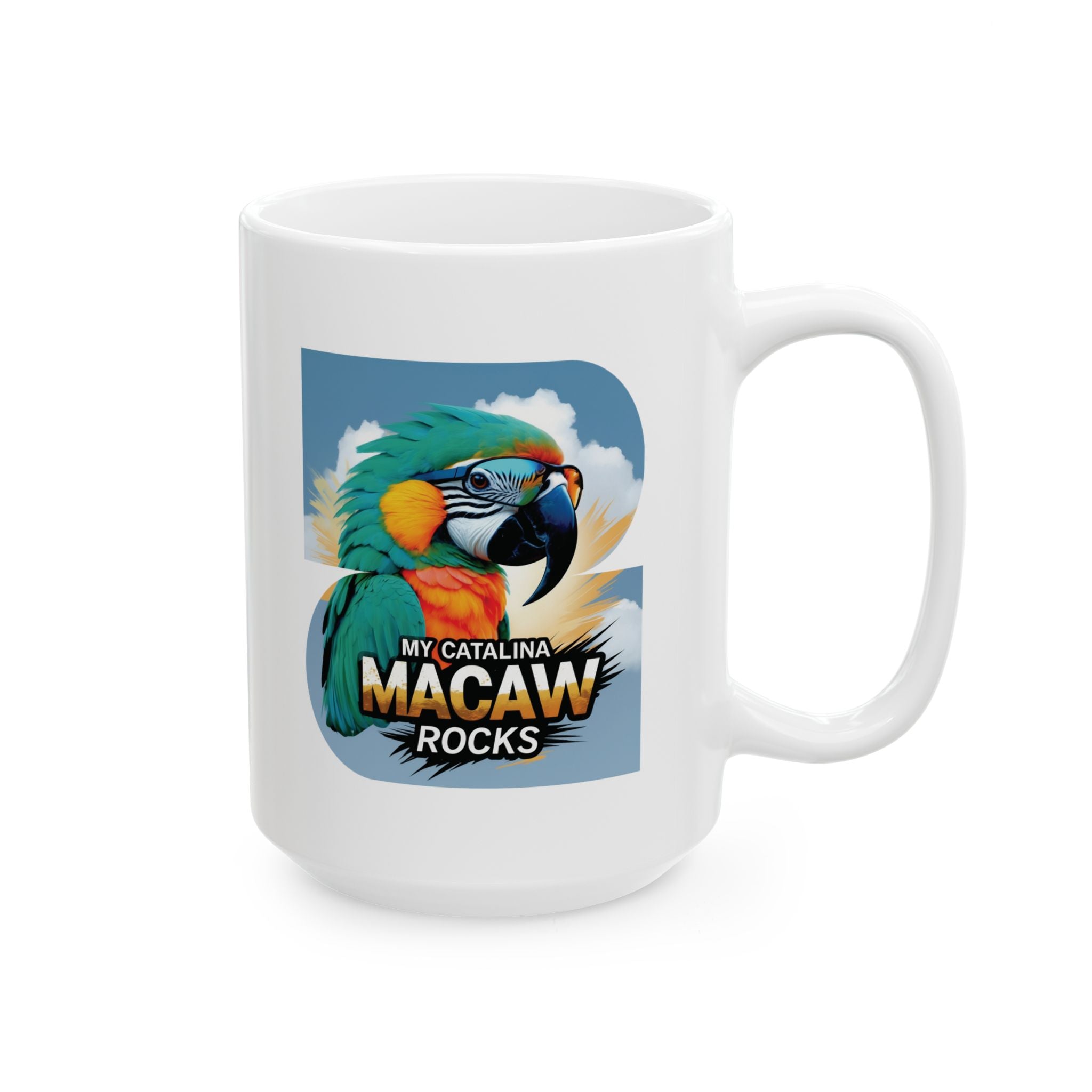 My Catalina Macaw Rocks Mug