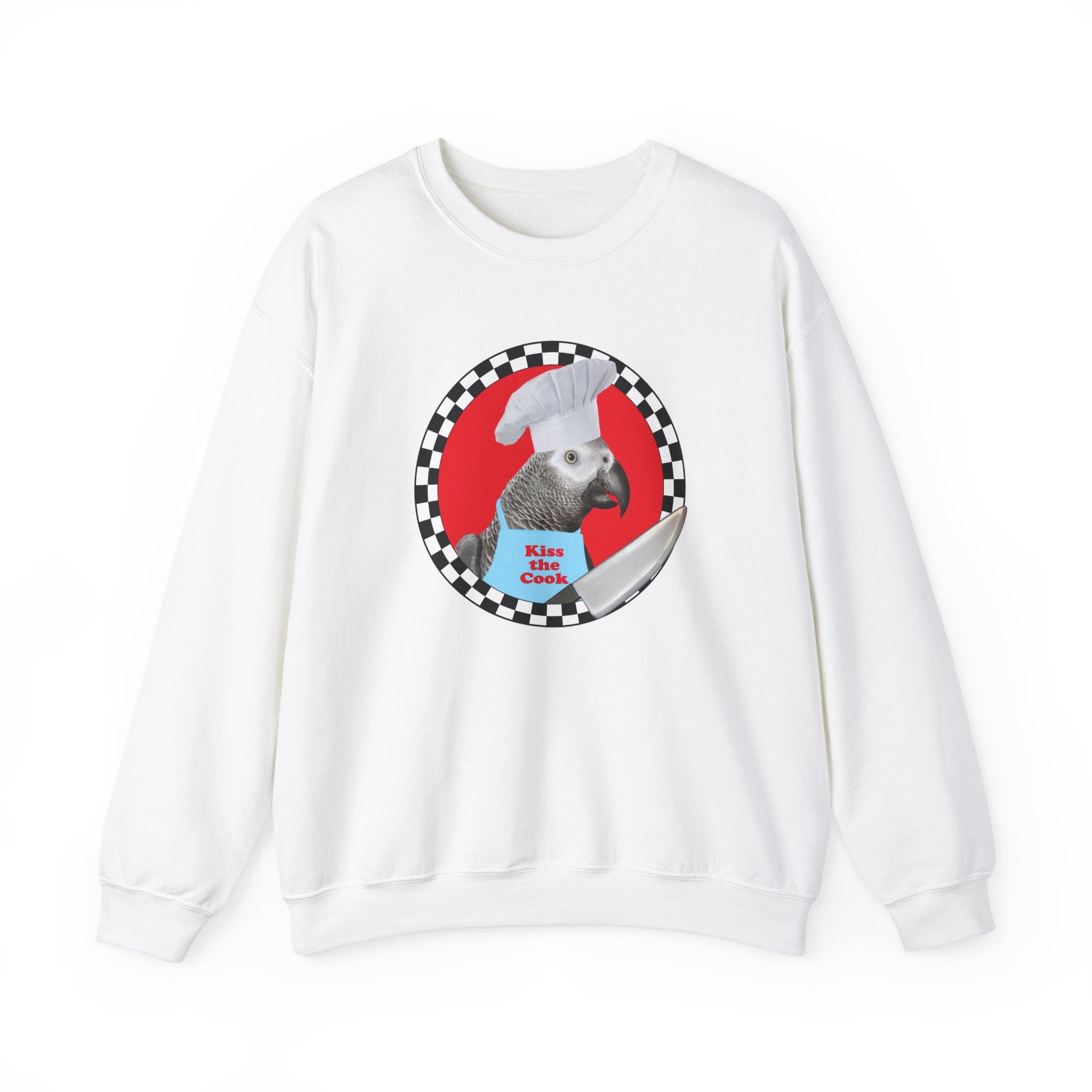 Kiss The Cook African Grey Sweatshirt