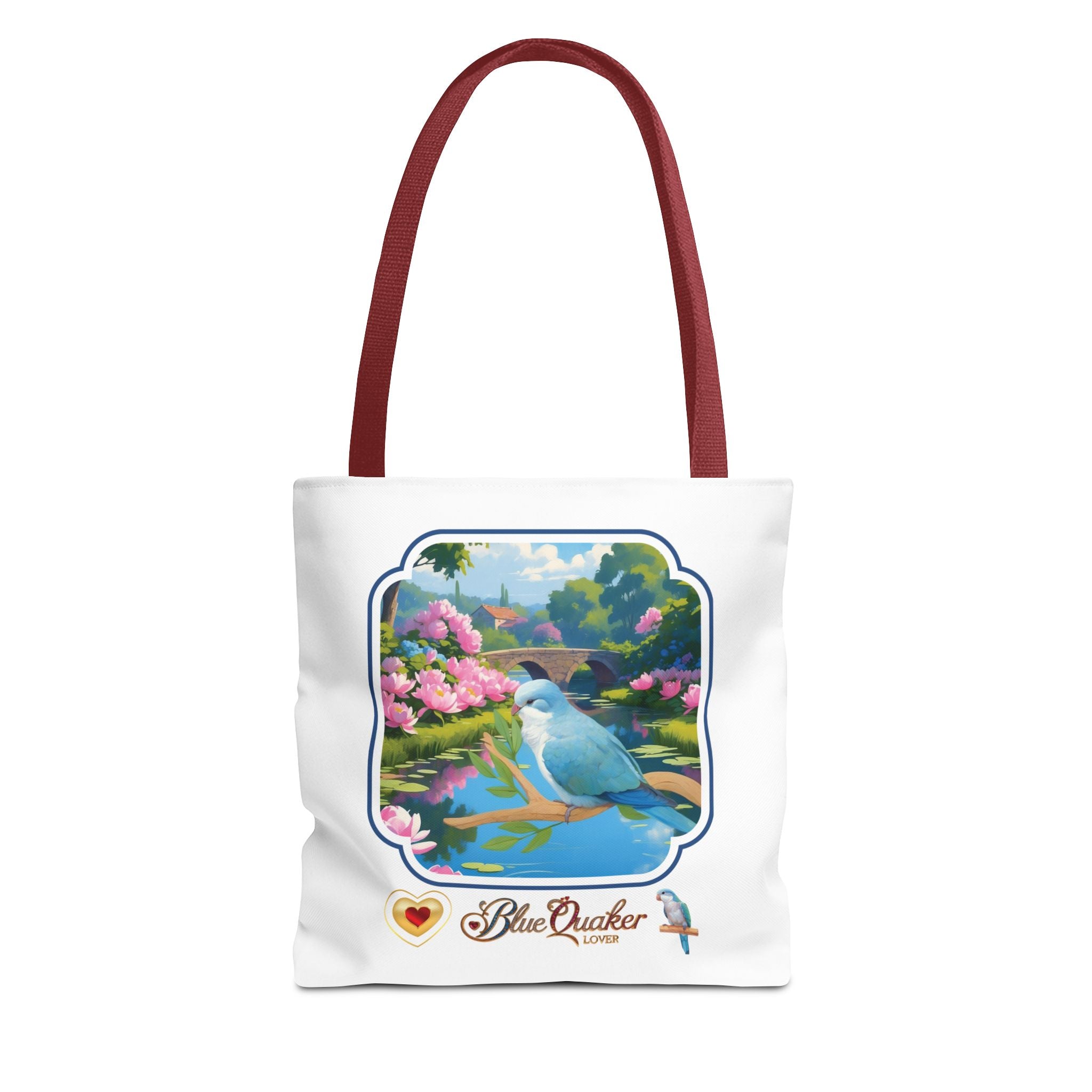 Blue Quaker Lover Lake Tote Bag