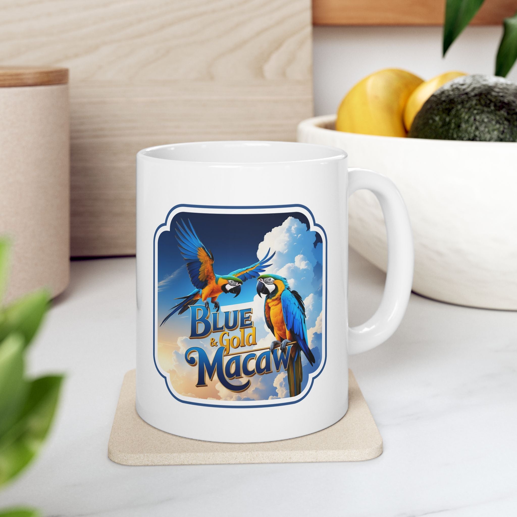 Blue & Gold Macaw Mug