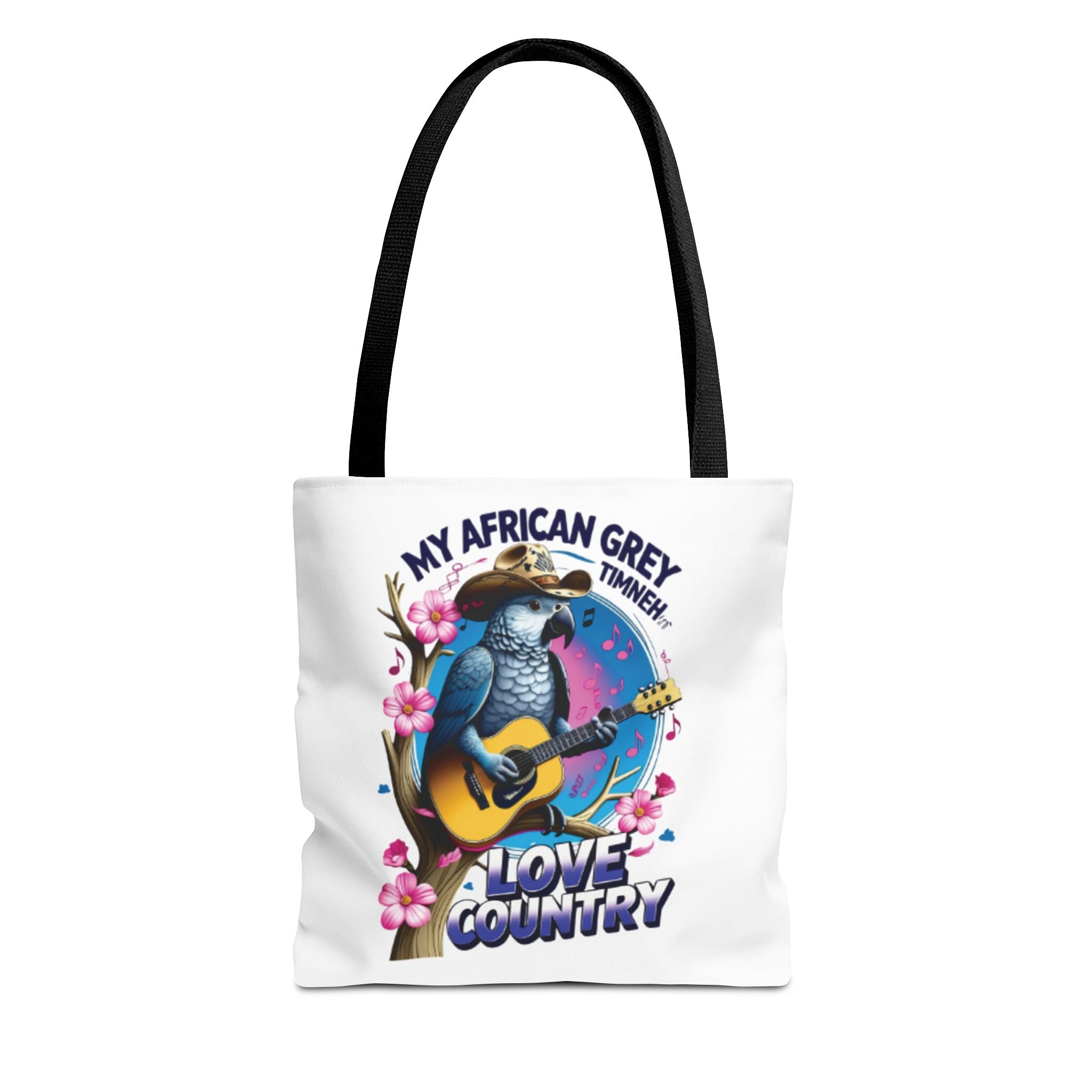 African Grey Timneh Love Country Tote Bag