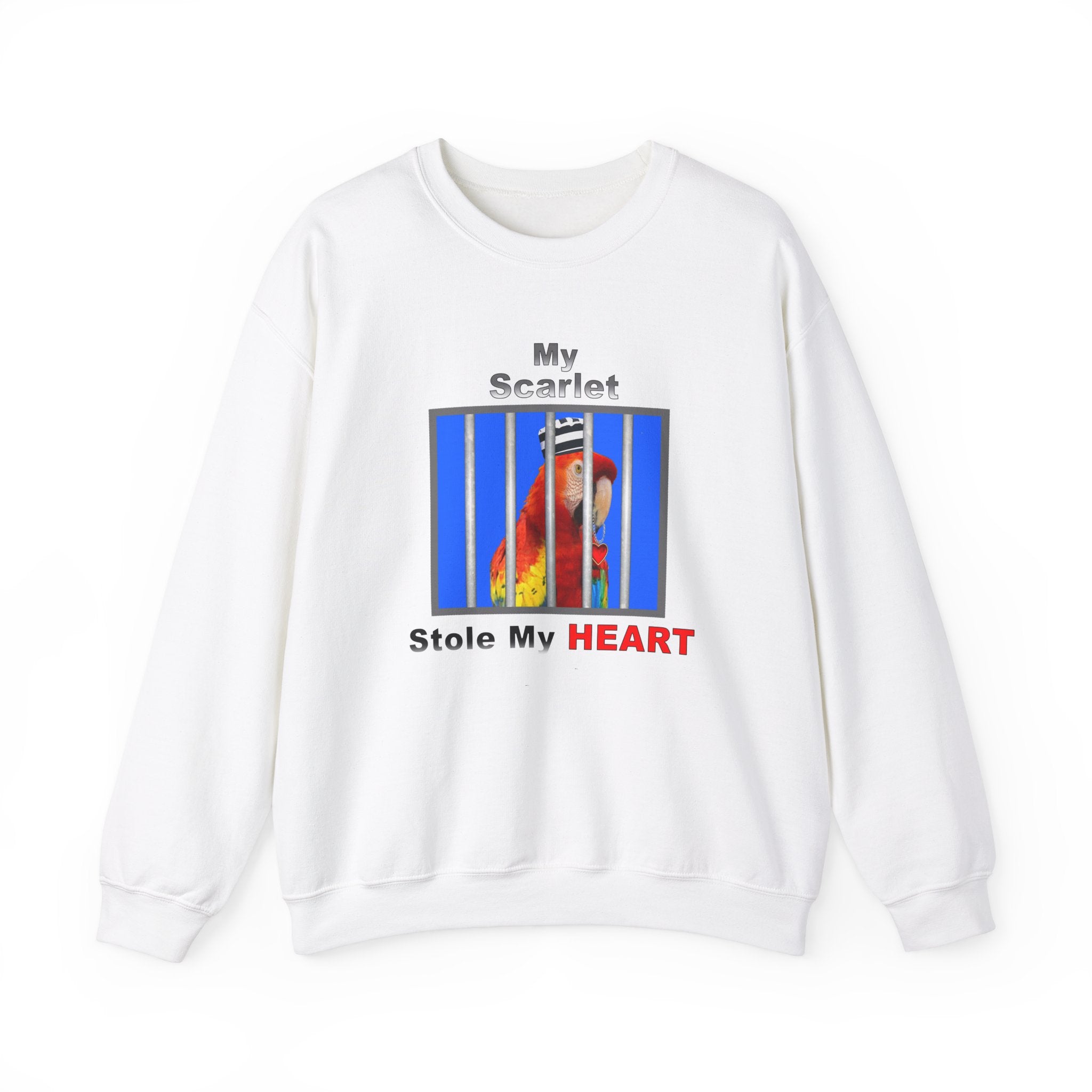 My Scarlet Stole My Heart Jailbird Sweatshirt