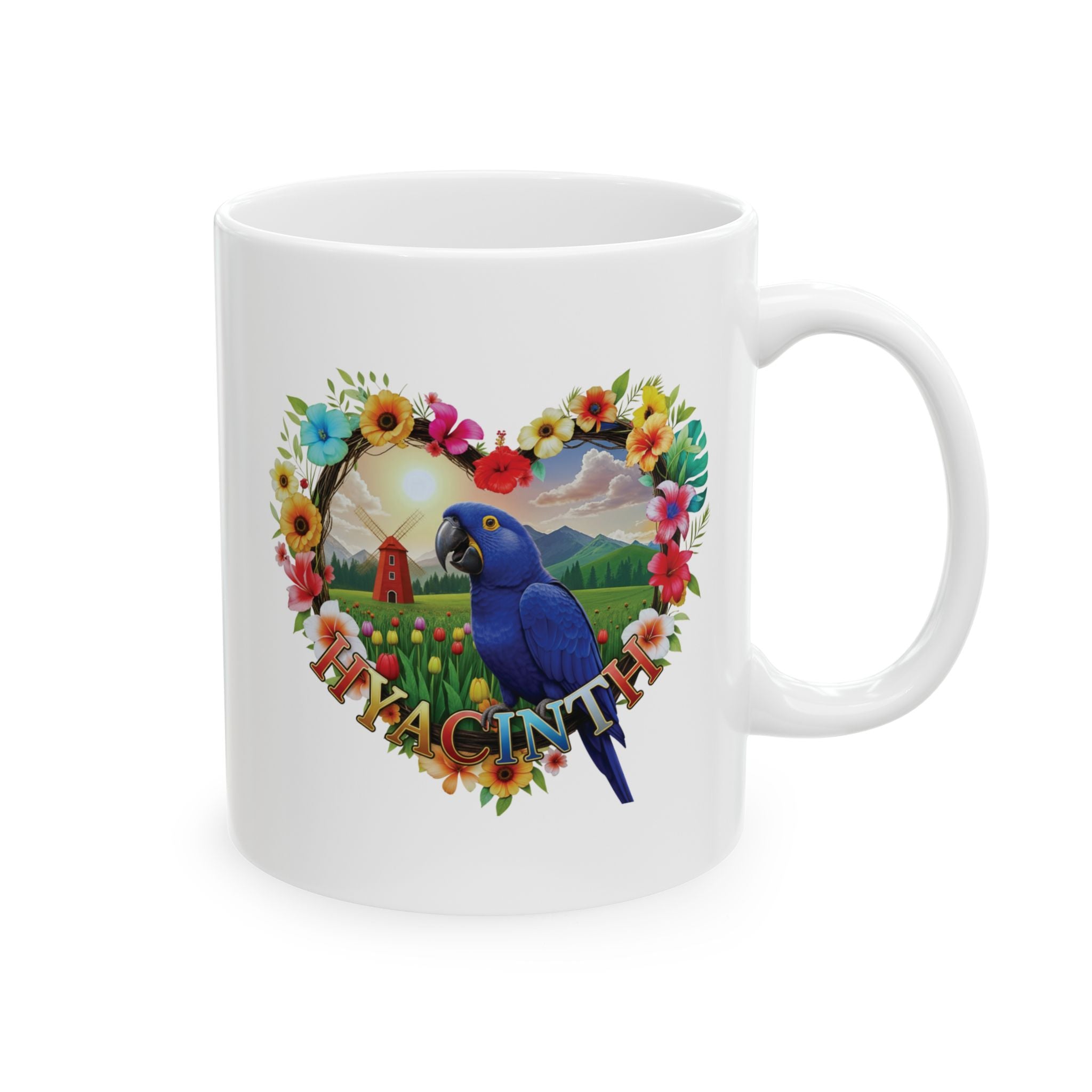 Hyacinth Parrot Coffee Mug