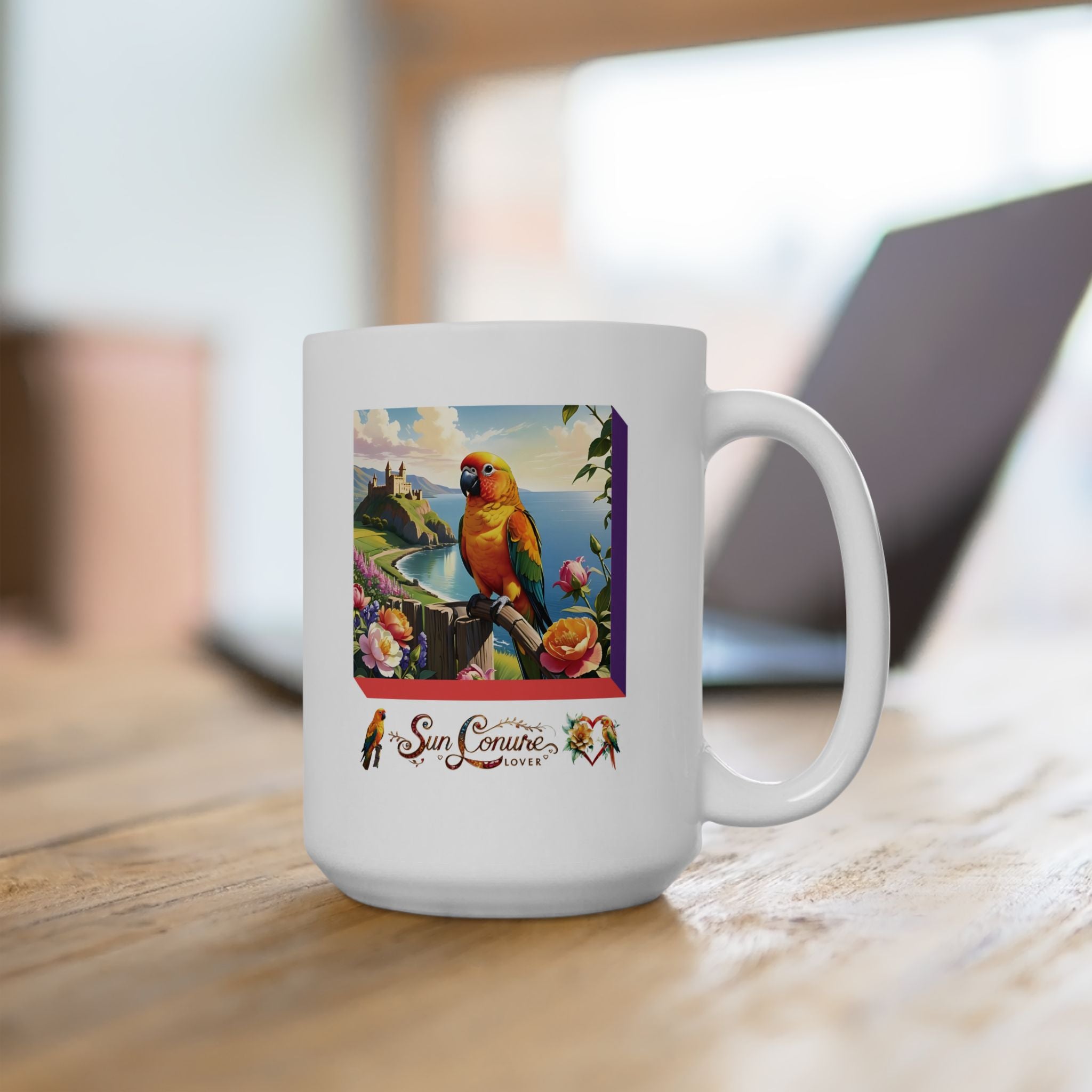 Sun Conure Lover Nature Mug