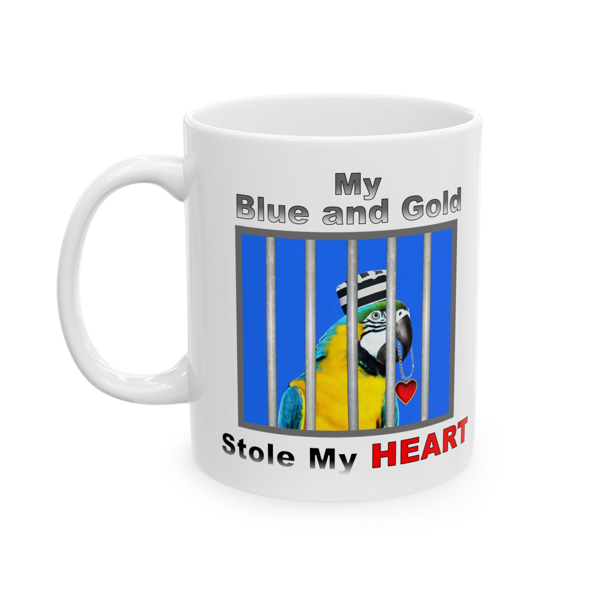 My Blue And Gold Stole My Heart Mug