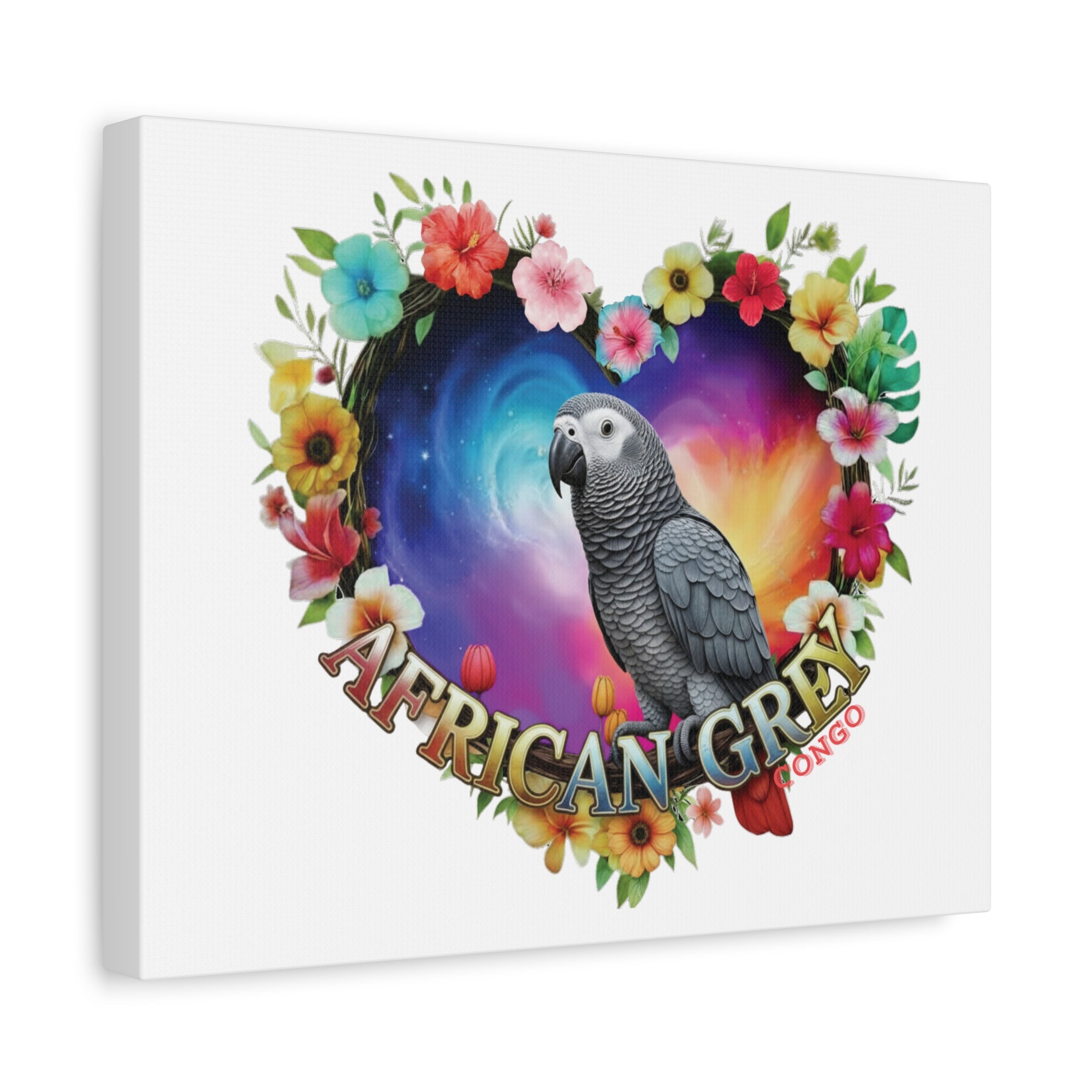 African Grey Congo Wall-Hanging
