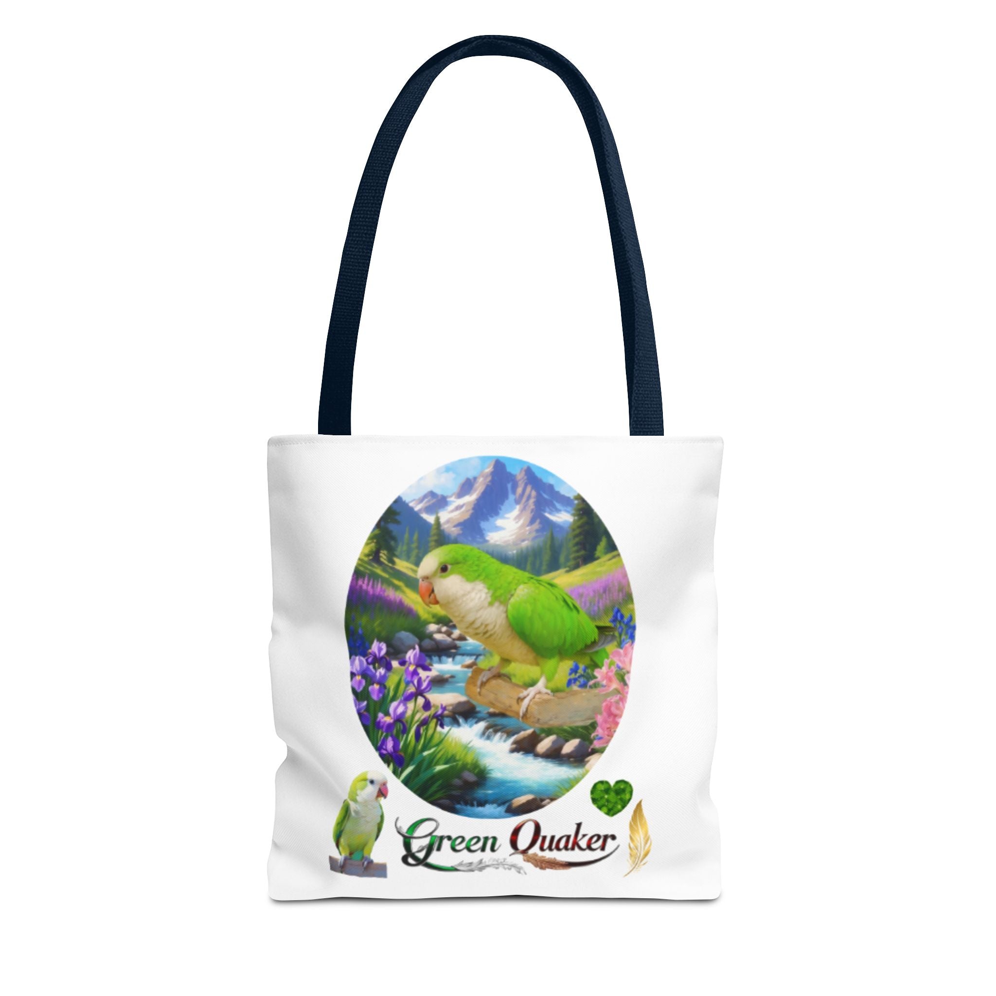 Green Quaker Mountain Tote Bag