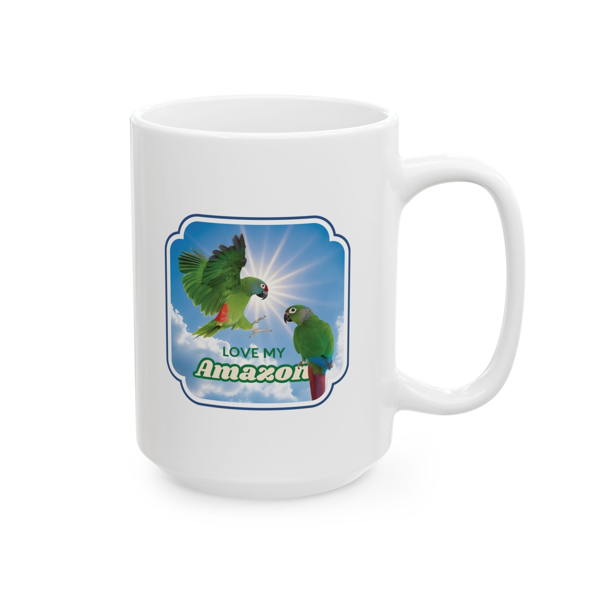 Love My Amazon Flying Mug
