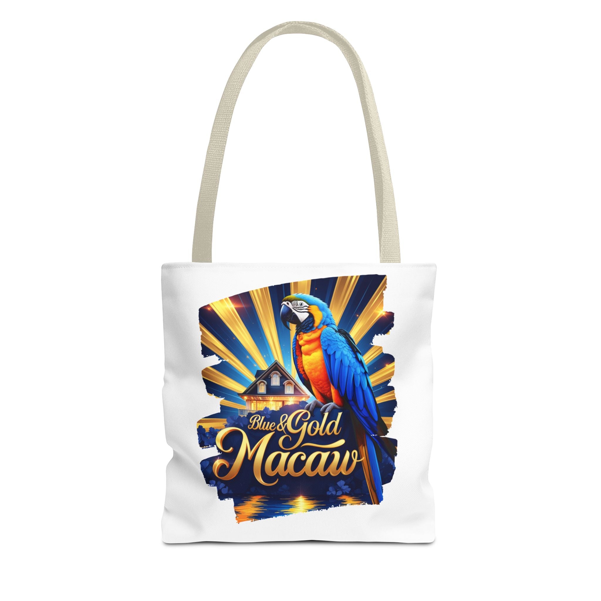Blue & Gold Macaw Tote Bag