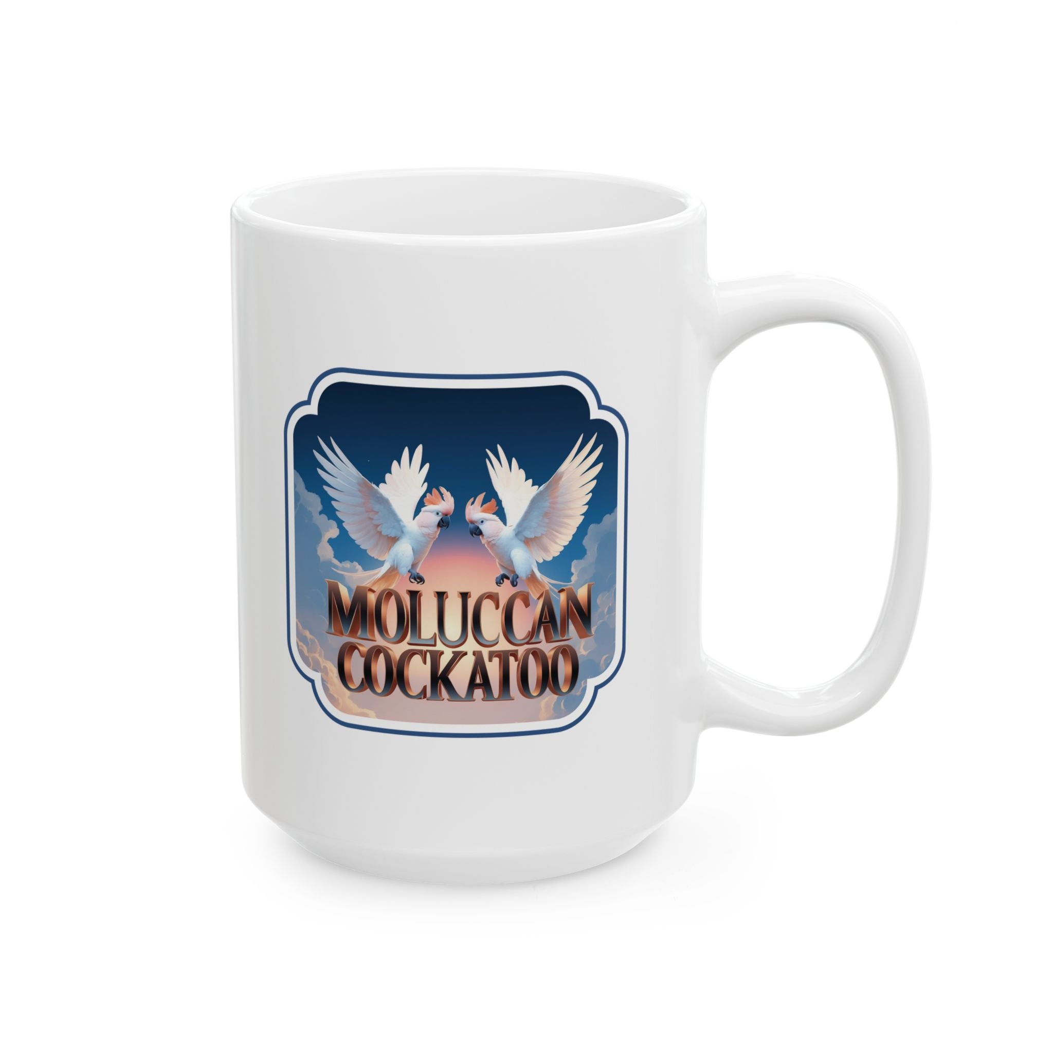 Moluccan Cockatoo Flying Mug