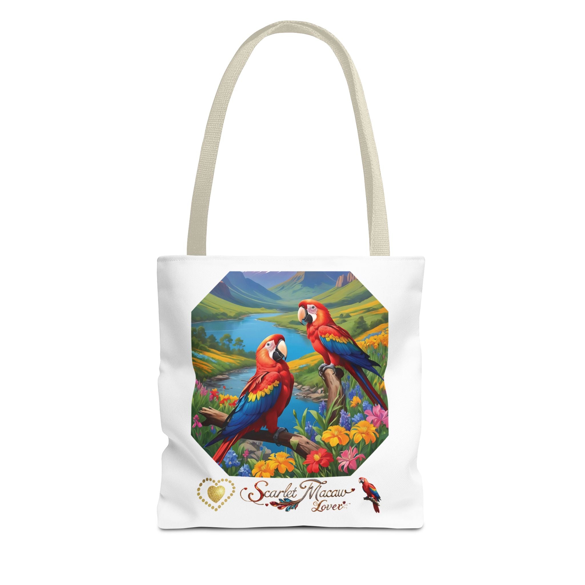 Scarlet Macaw Lover Tote Bag