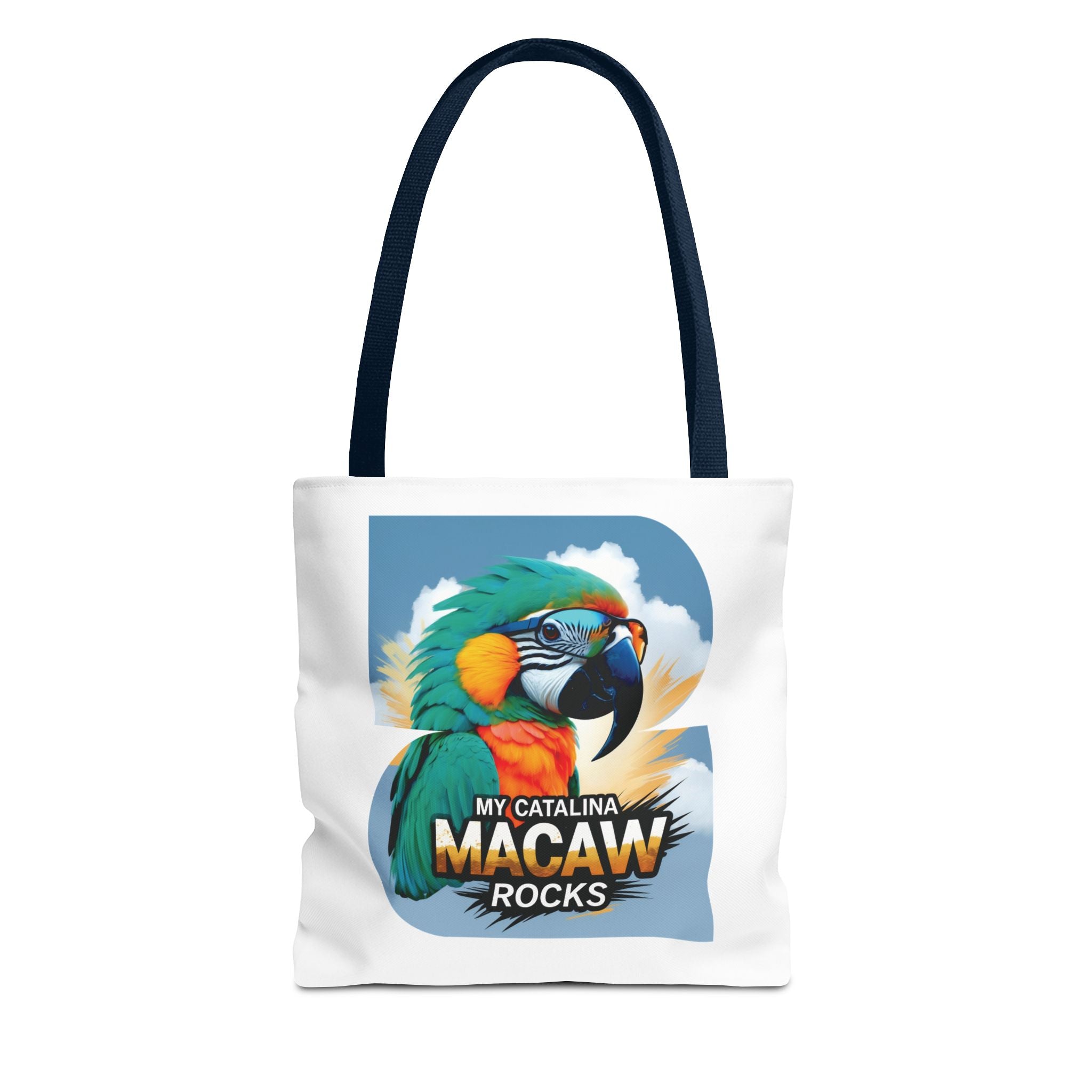 My Catalina Macaw Rocks Tote Bag