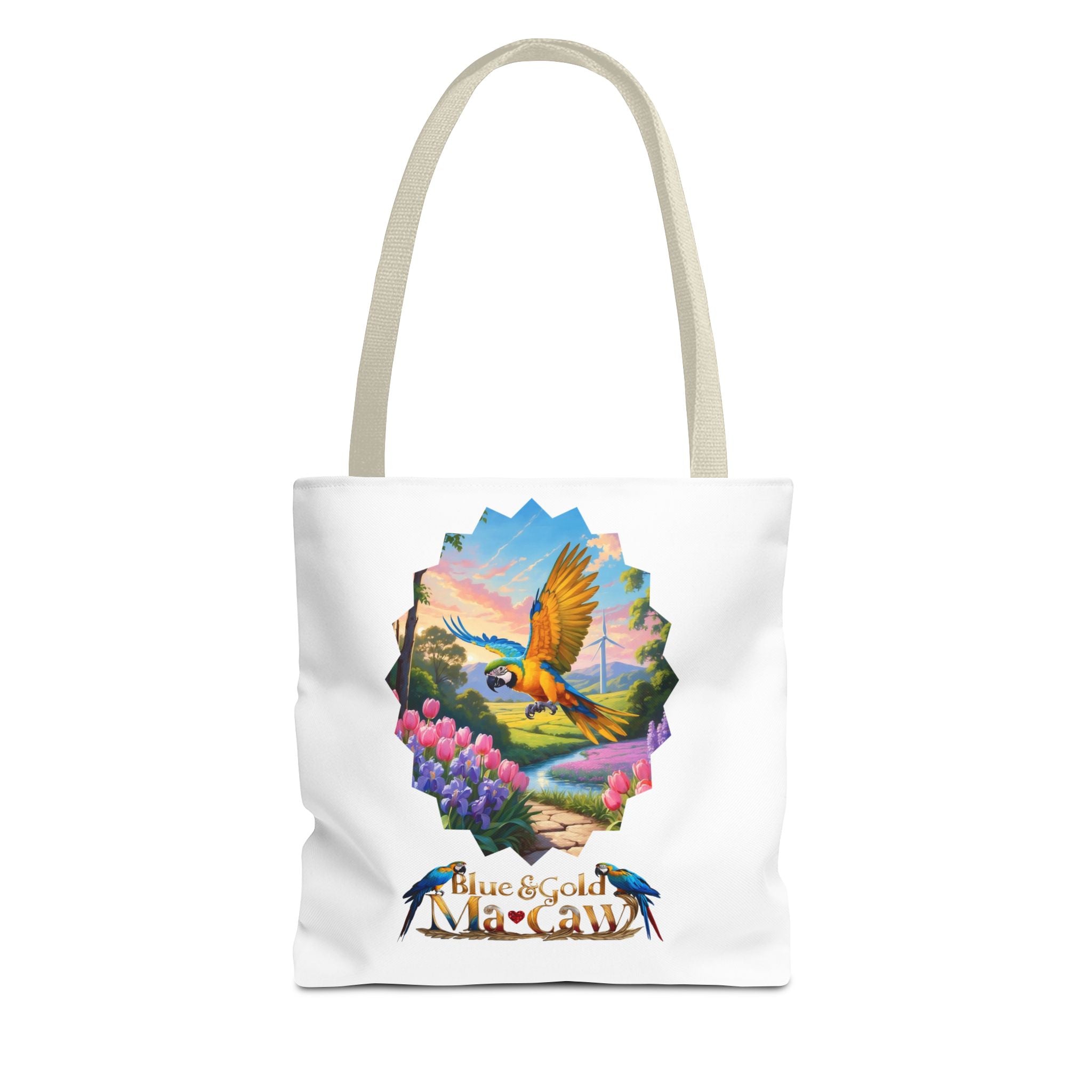 Blue & Gold Macaw Tote Bag
