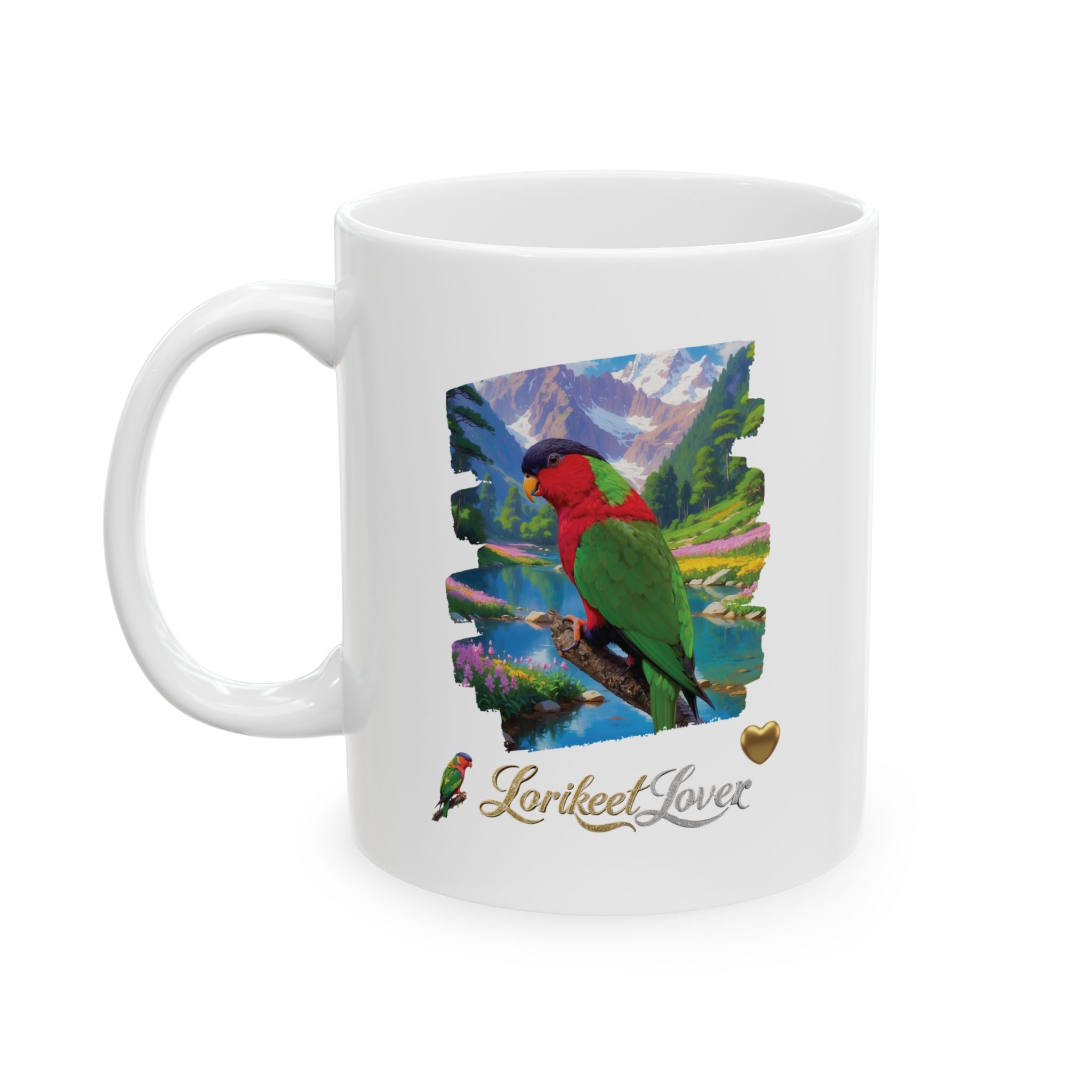 Lorikeet Lover Scenic Mug