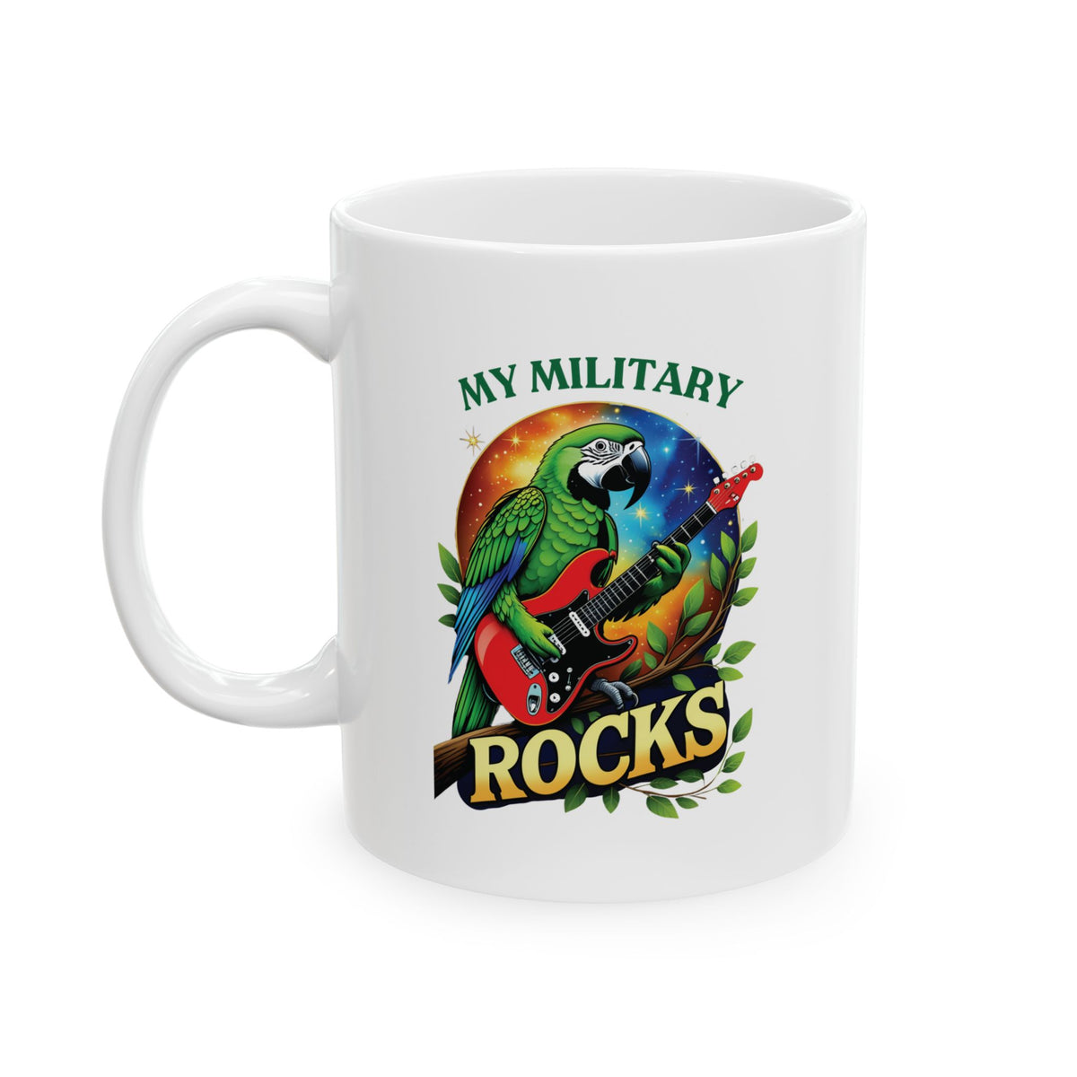 My Military Rocks Music Mug