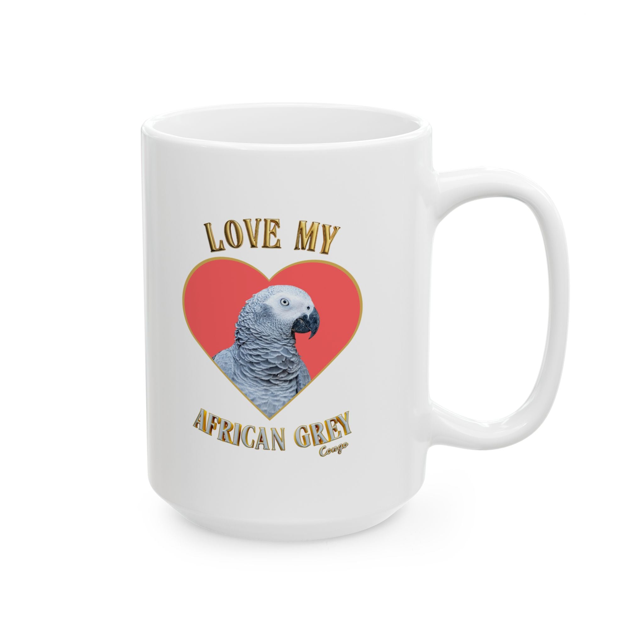 African Grey Congo Mug