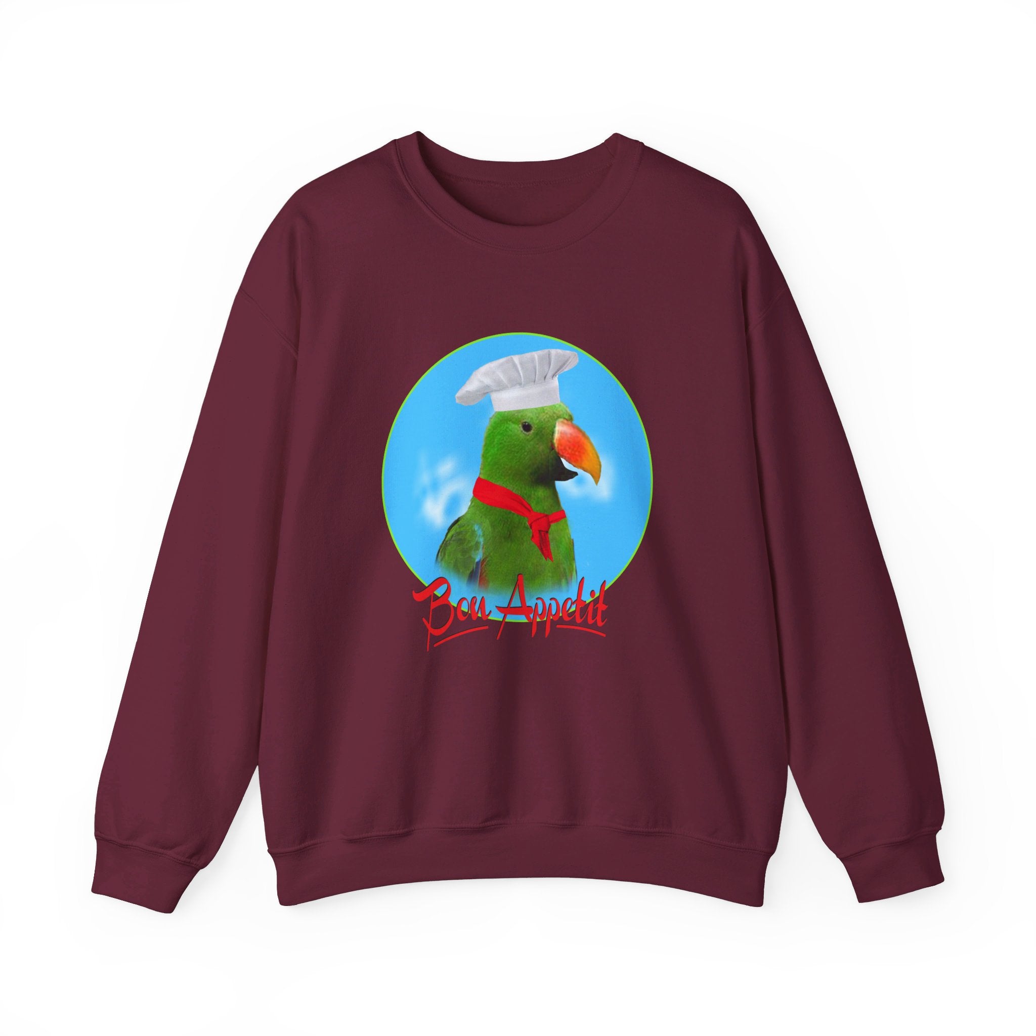 Bon Appetit Green Eclectus Sweatshirt