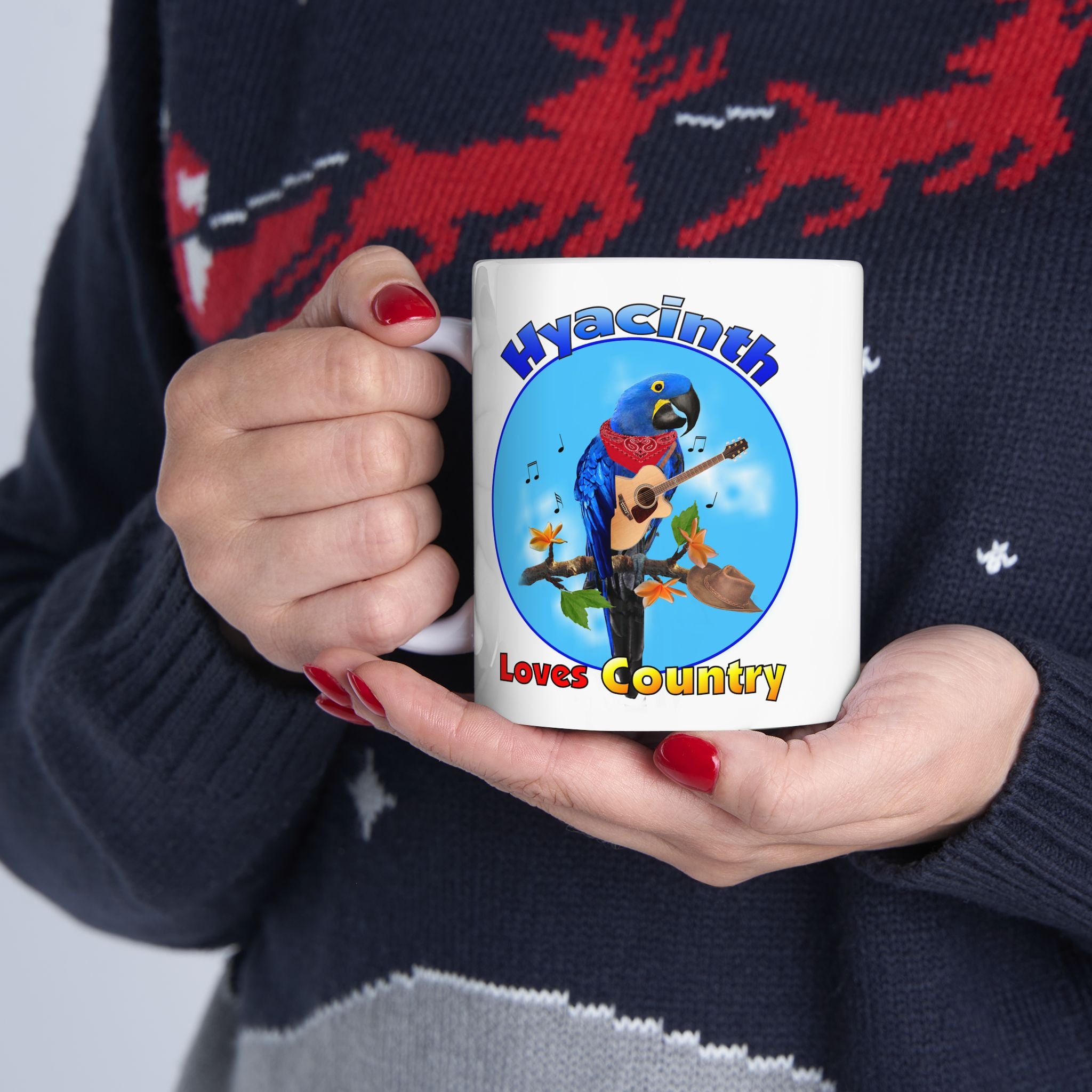 My Hyacinth Loves Country Mug