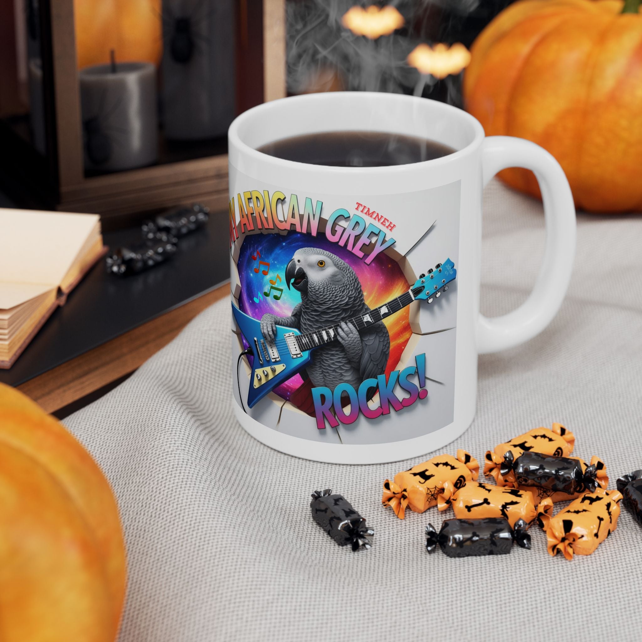 My African Grey Timneh Rocks Mug