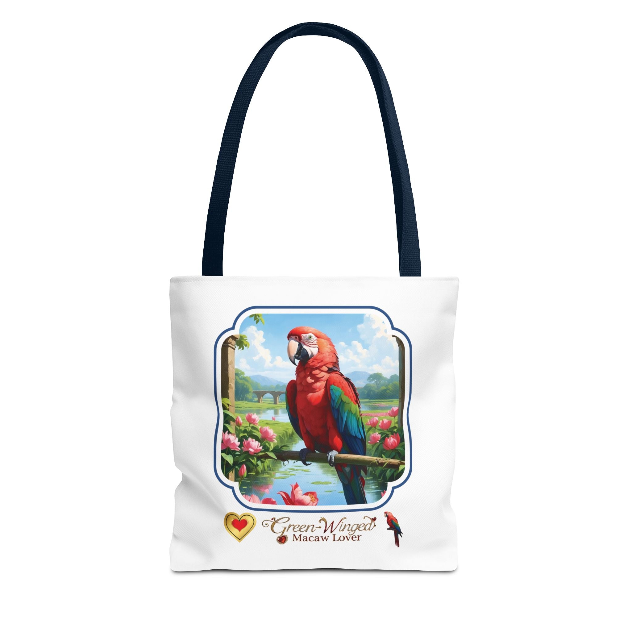 Green Winged Macaw Lover Tote Bag