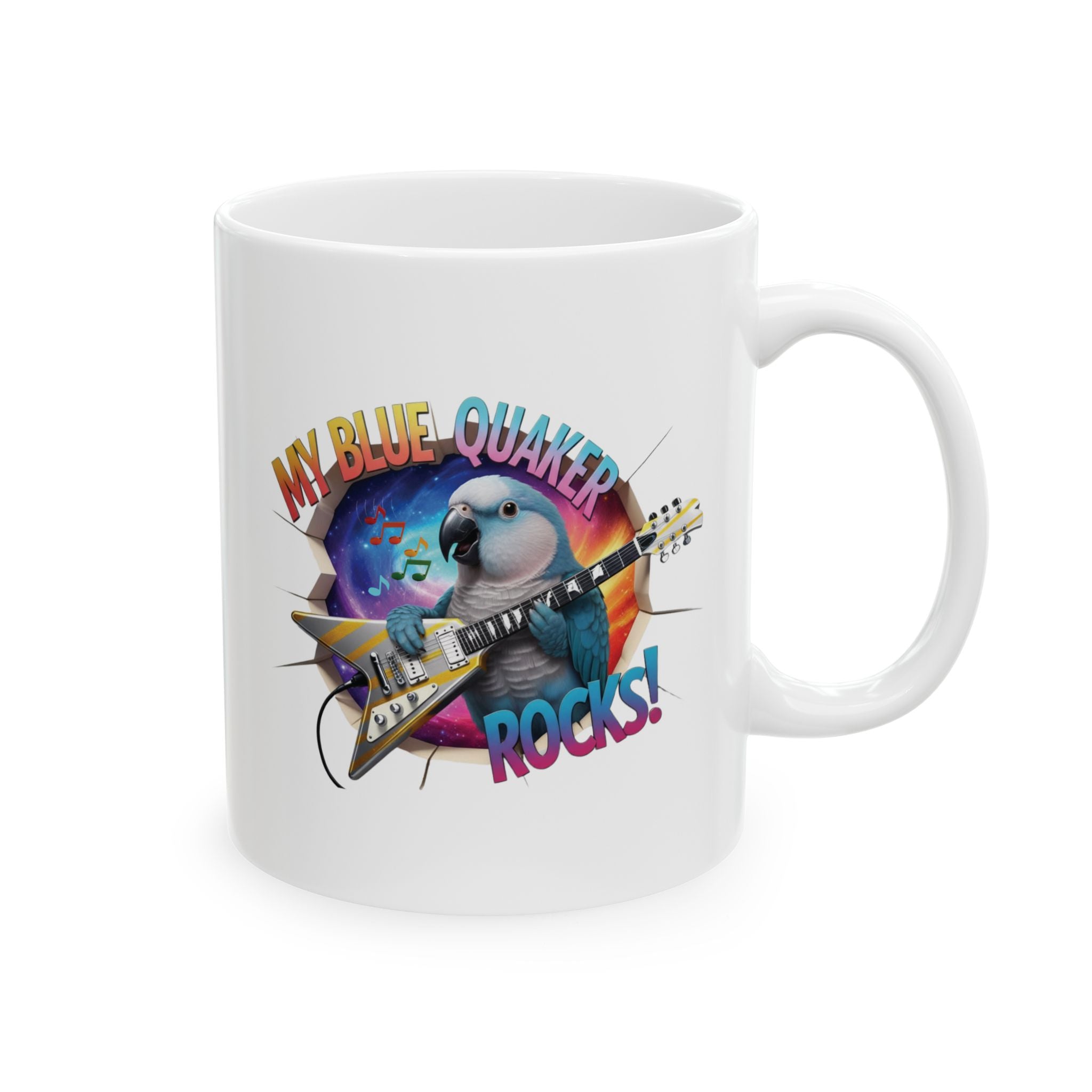 My Blue Quaker Rocks Mug