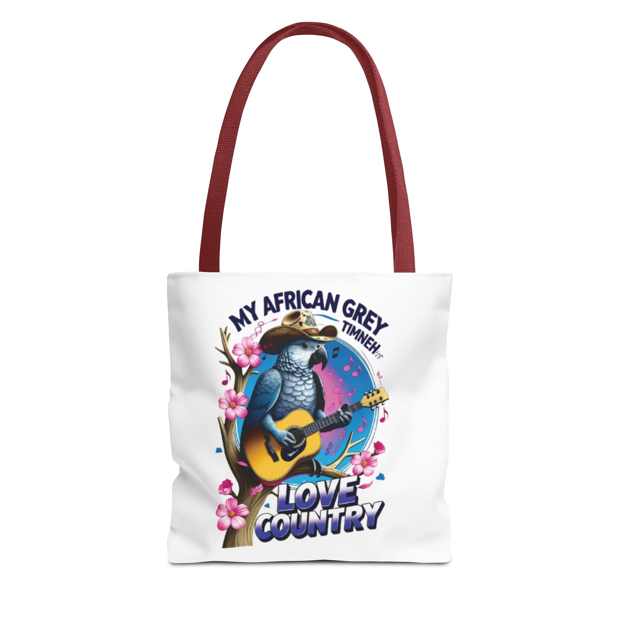 African Grey Timneh Love Country Tote Bag