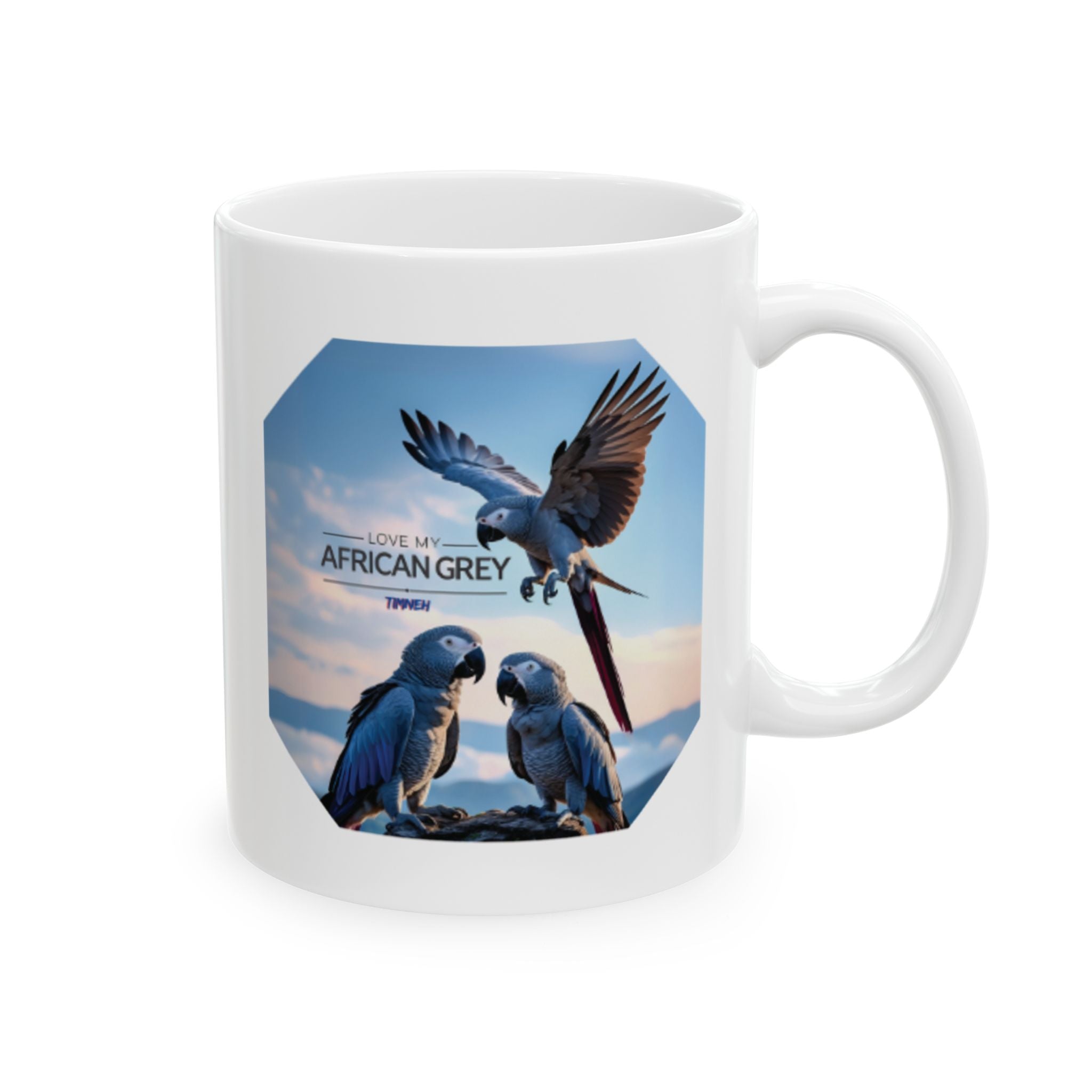 African Grey Timneh Mug