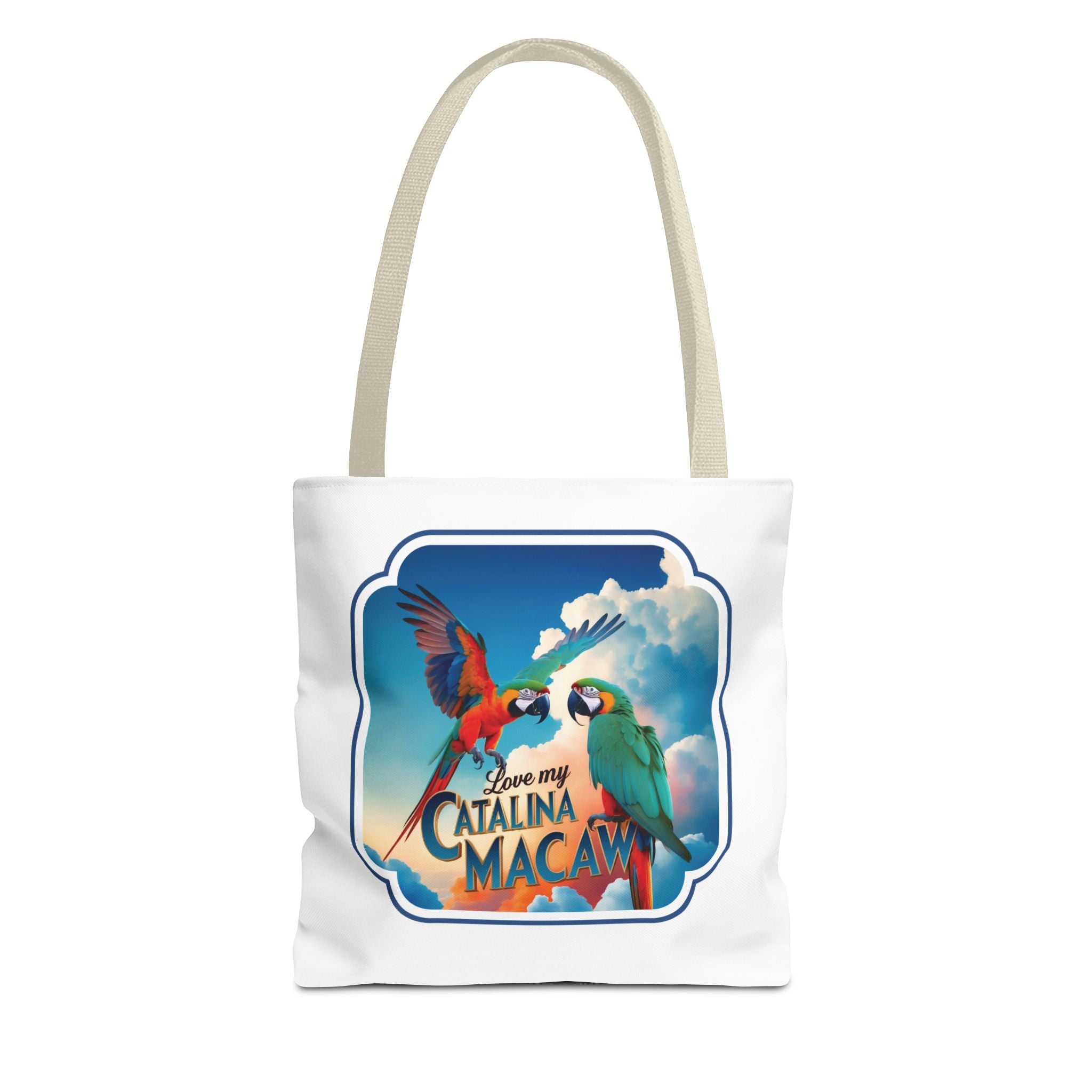 Love My Catalina Macaw Tote Bag