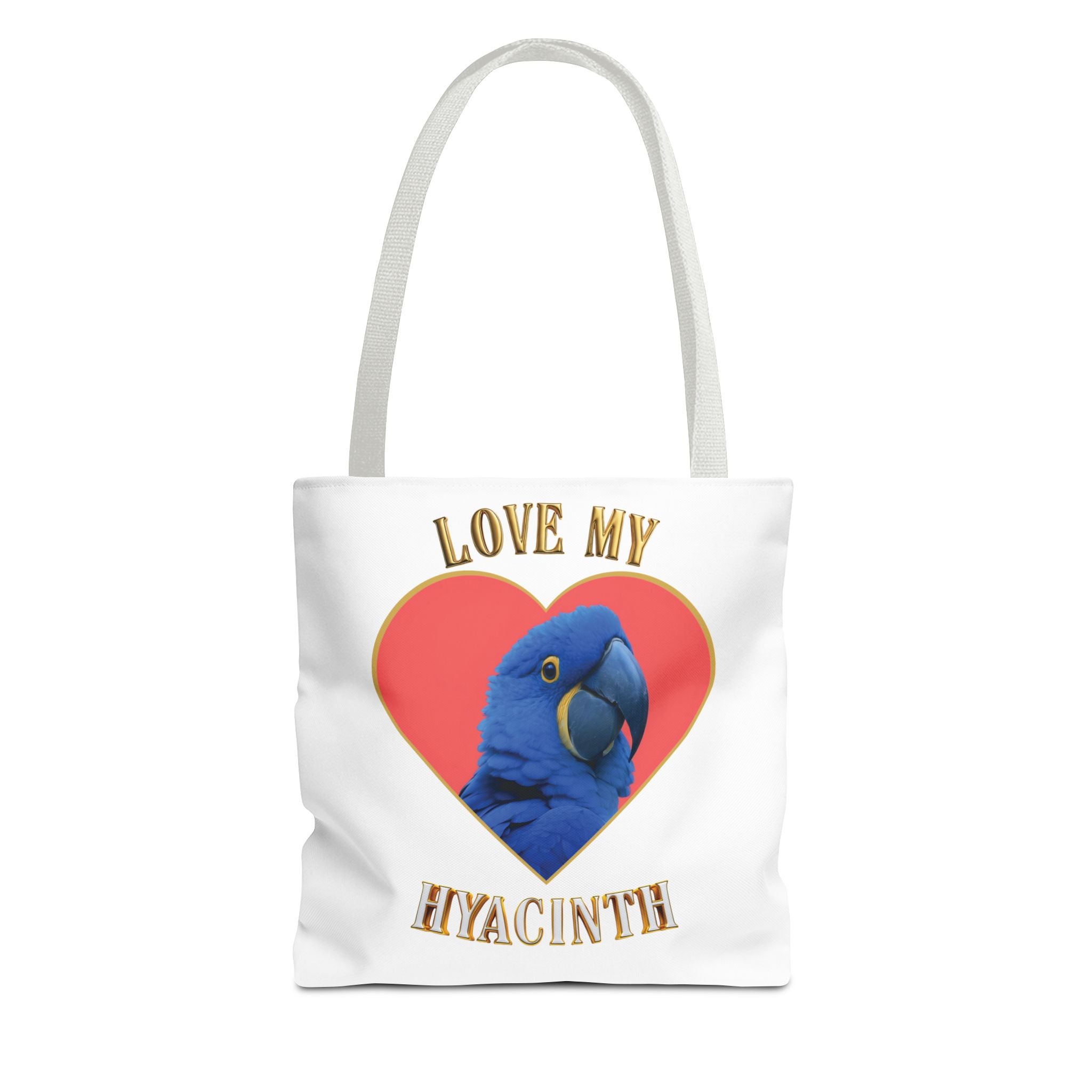 Love My Hyacinth Heart Tote Bag