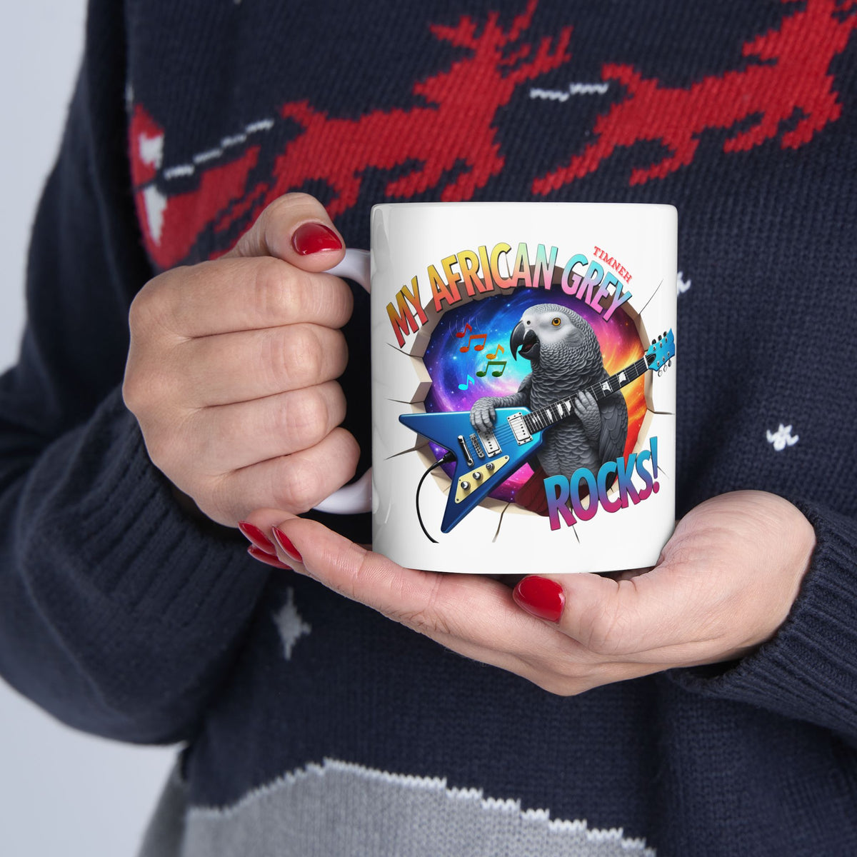 My African Grey Rocks Mug