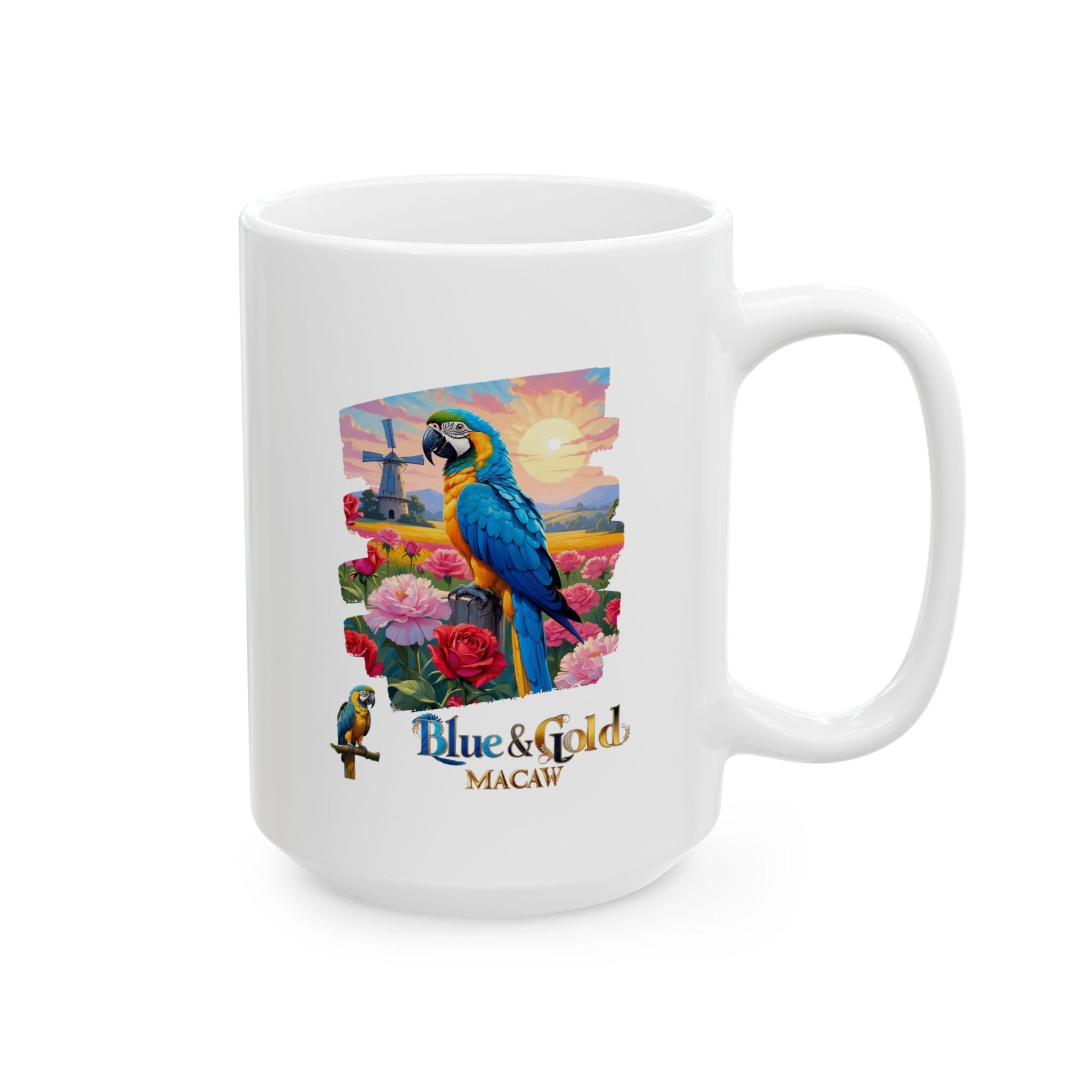 Blue & Gold Macaw Mug