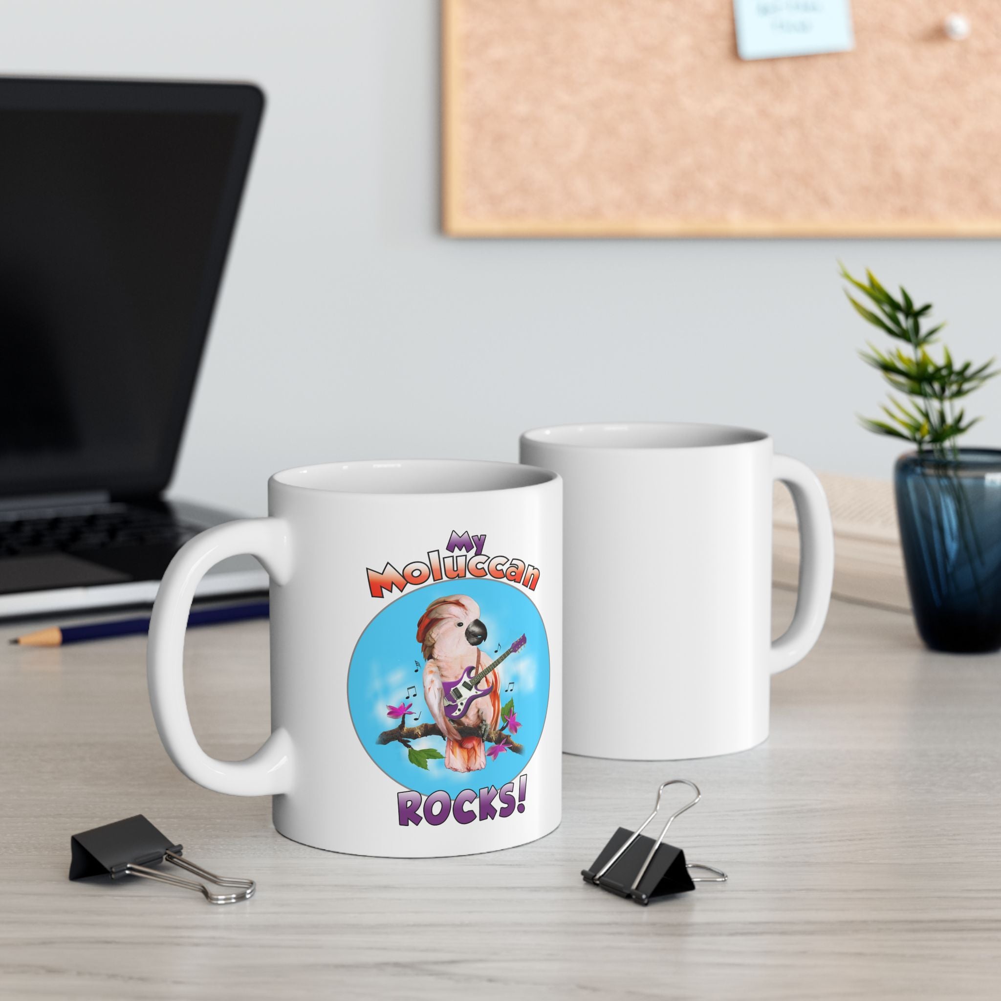 My Moluccan Rocks Guitar Mug
