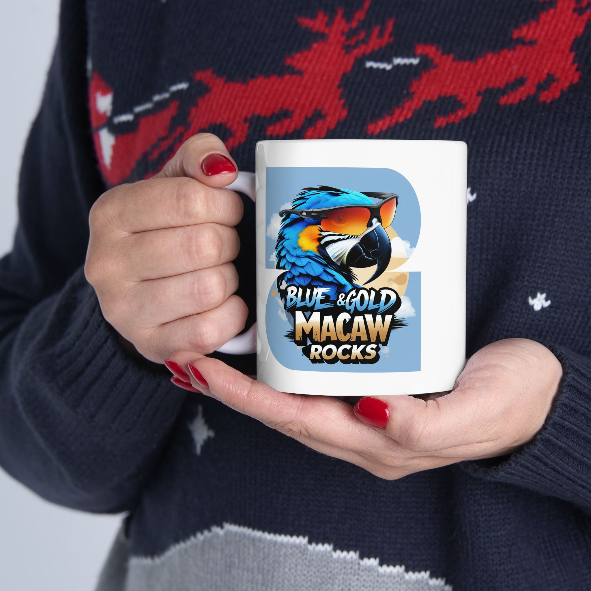 Blue & Gold Macaw Mug