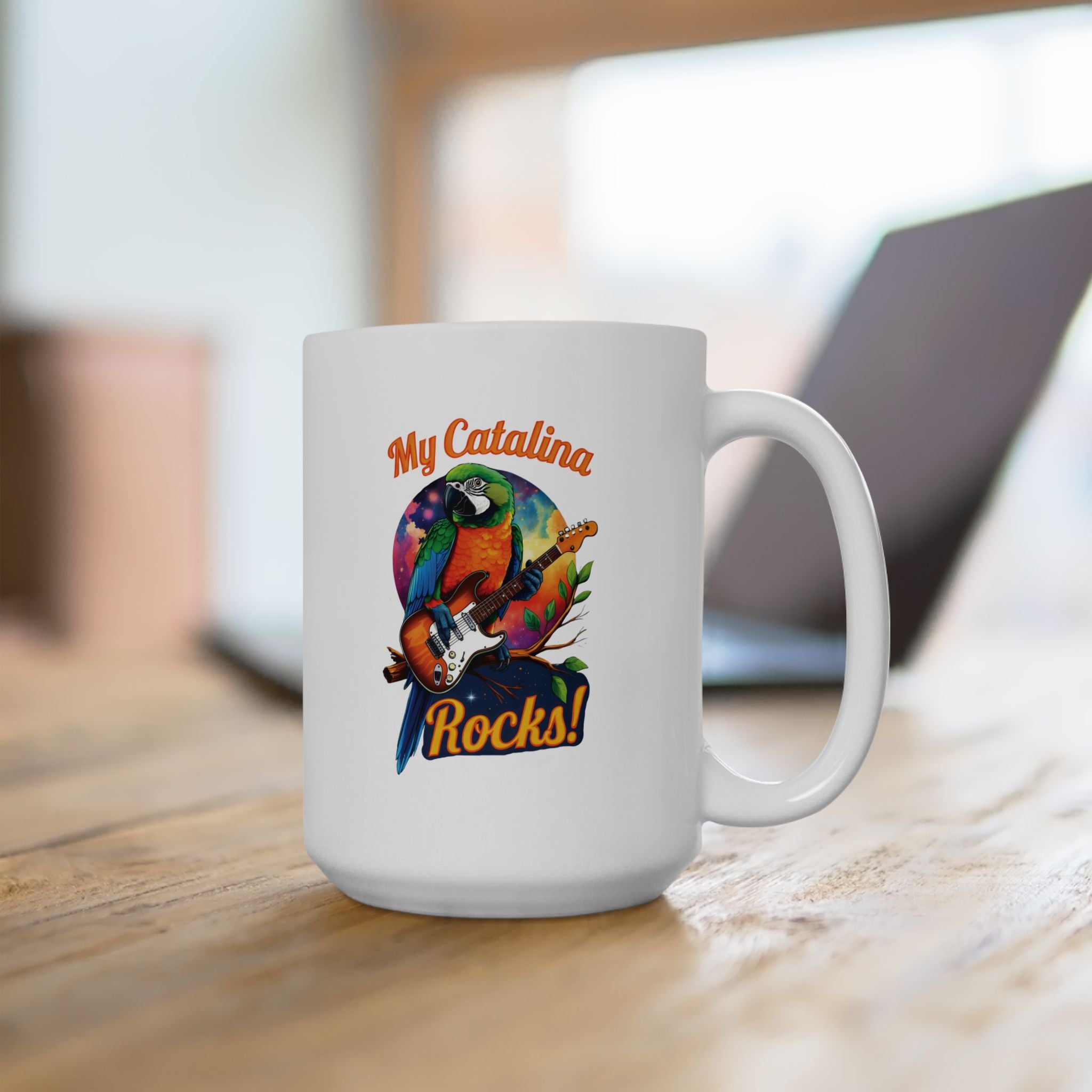 My Catalina Rocks Guitar Mug