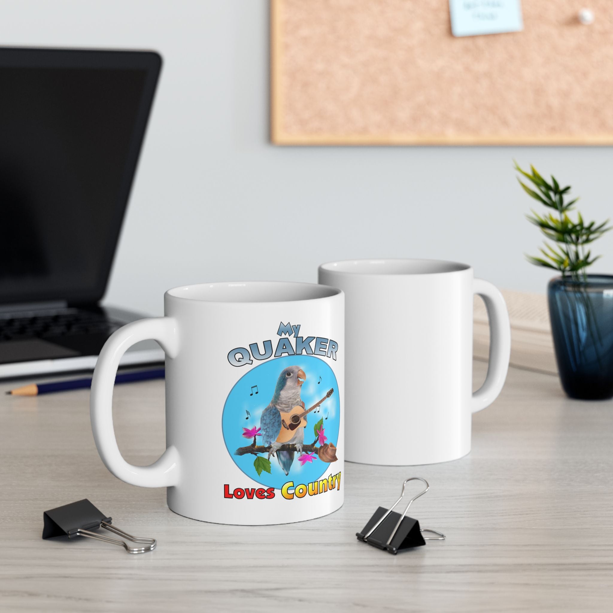 My Blue Quaker Loves Country Mug