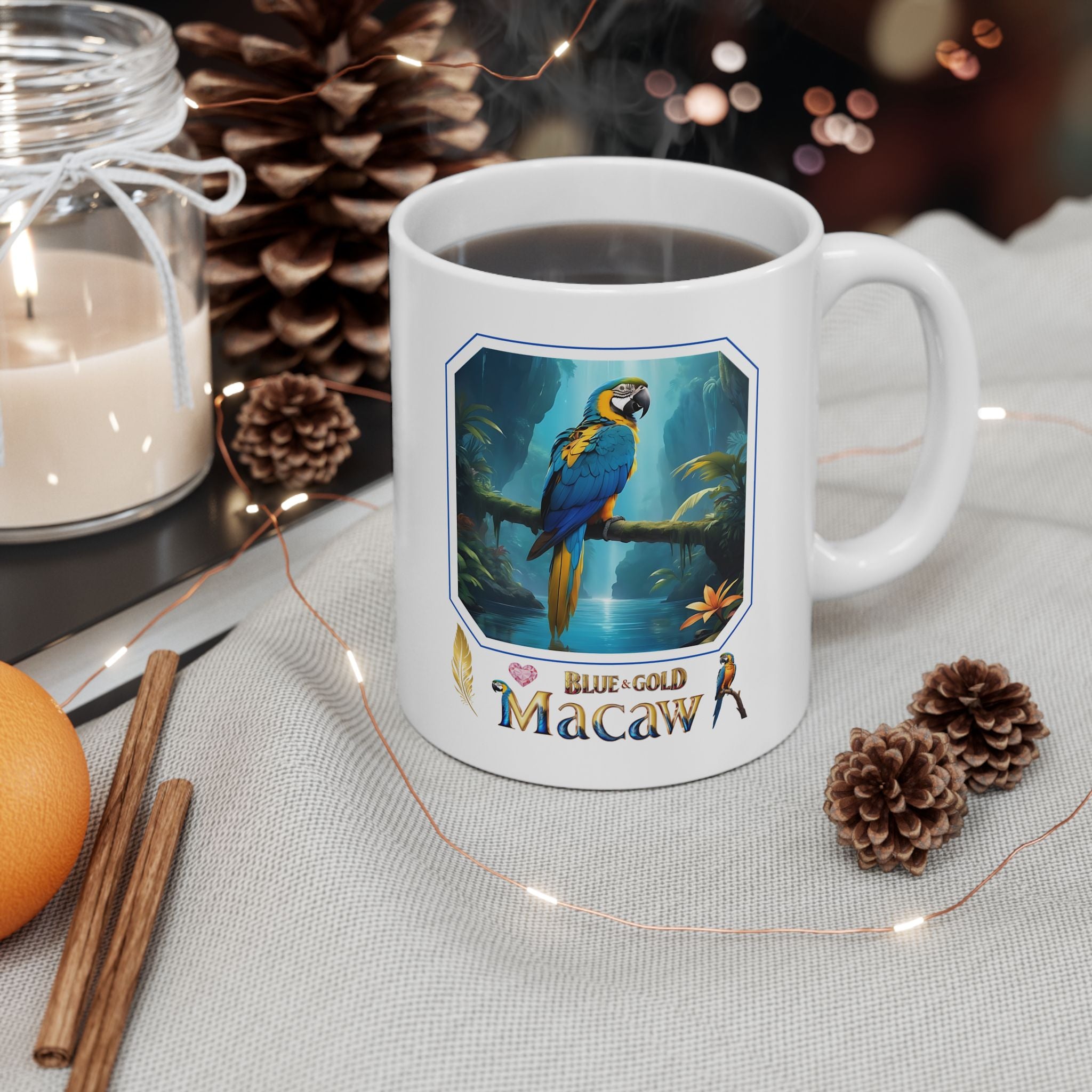 Blue & Gold Macaw Mug