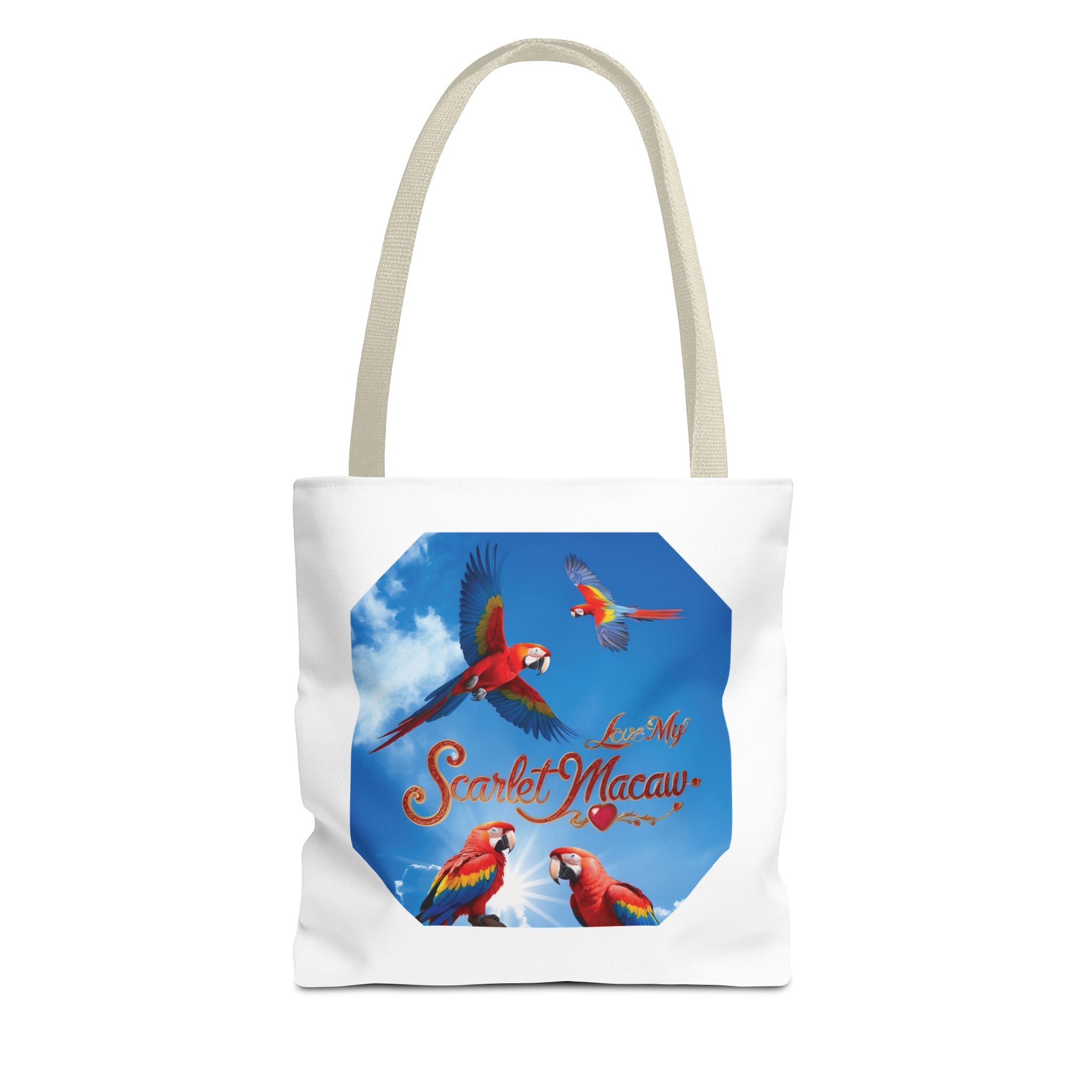 Scarlet Macaw Tote Bag