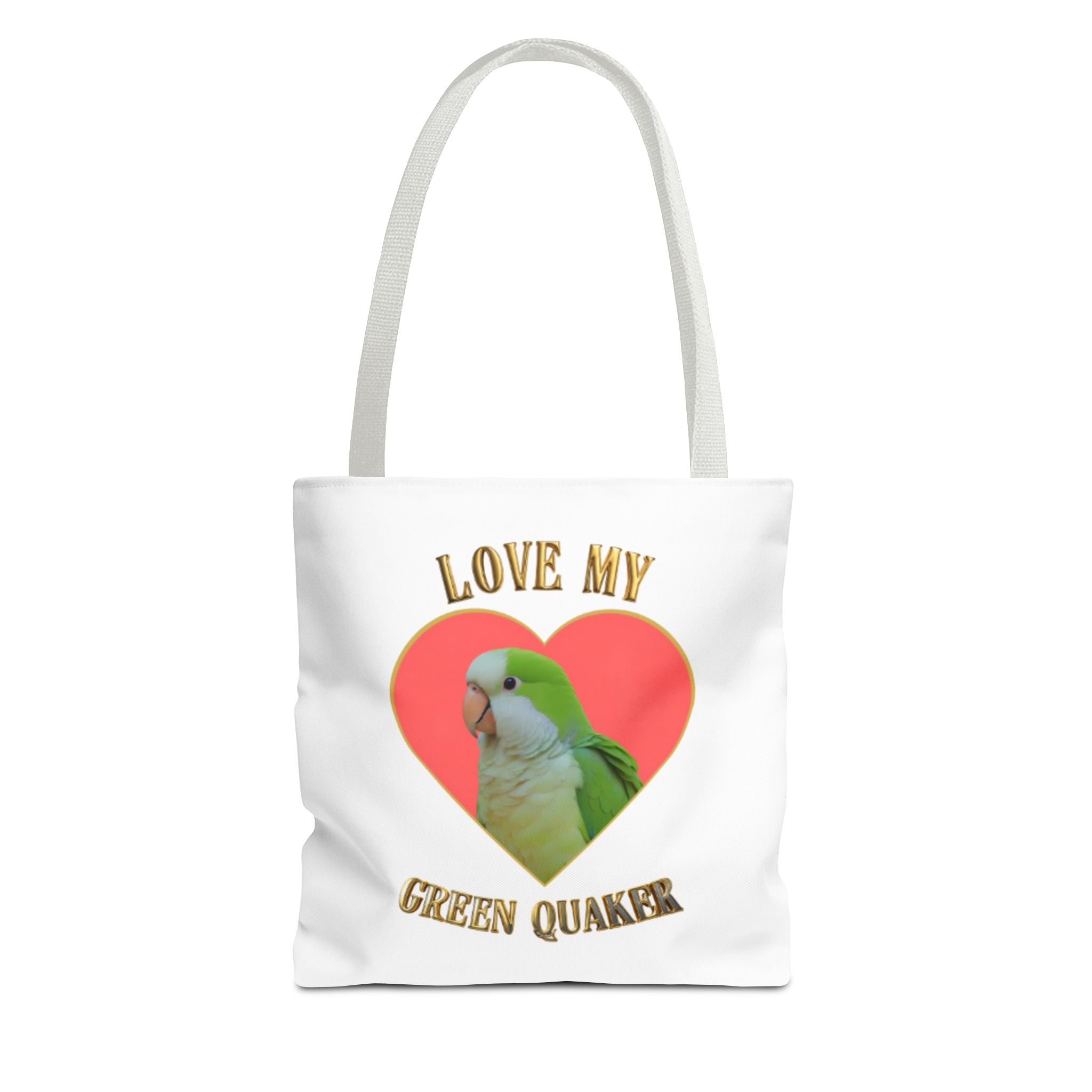 Love My Green Quaker Tote Bag